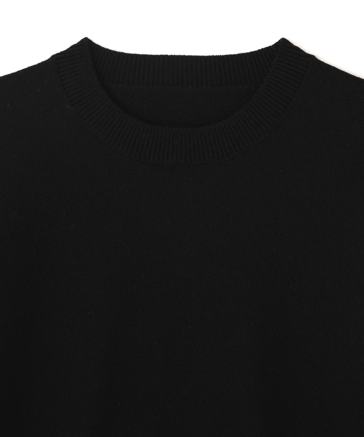 Yonetomi / [UNISEX] RIGID CASHMERE SWEATER Crew Neck Pullover - RAW