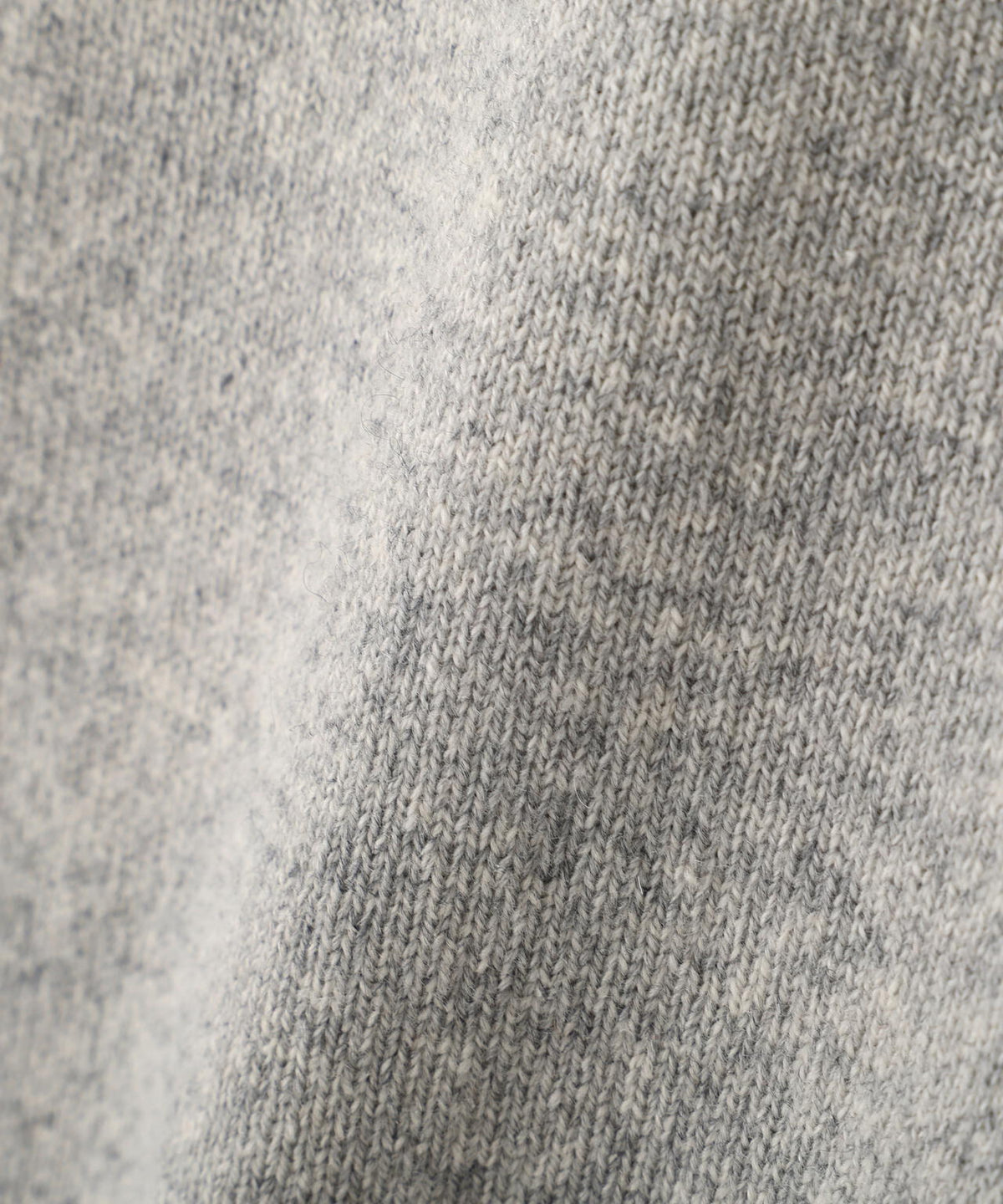 Yonetomi / [UNISEX] RIGID CASHMERE SWEATER Crew Neck Pullover - RAW