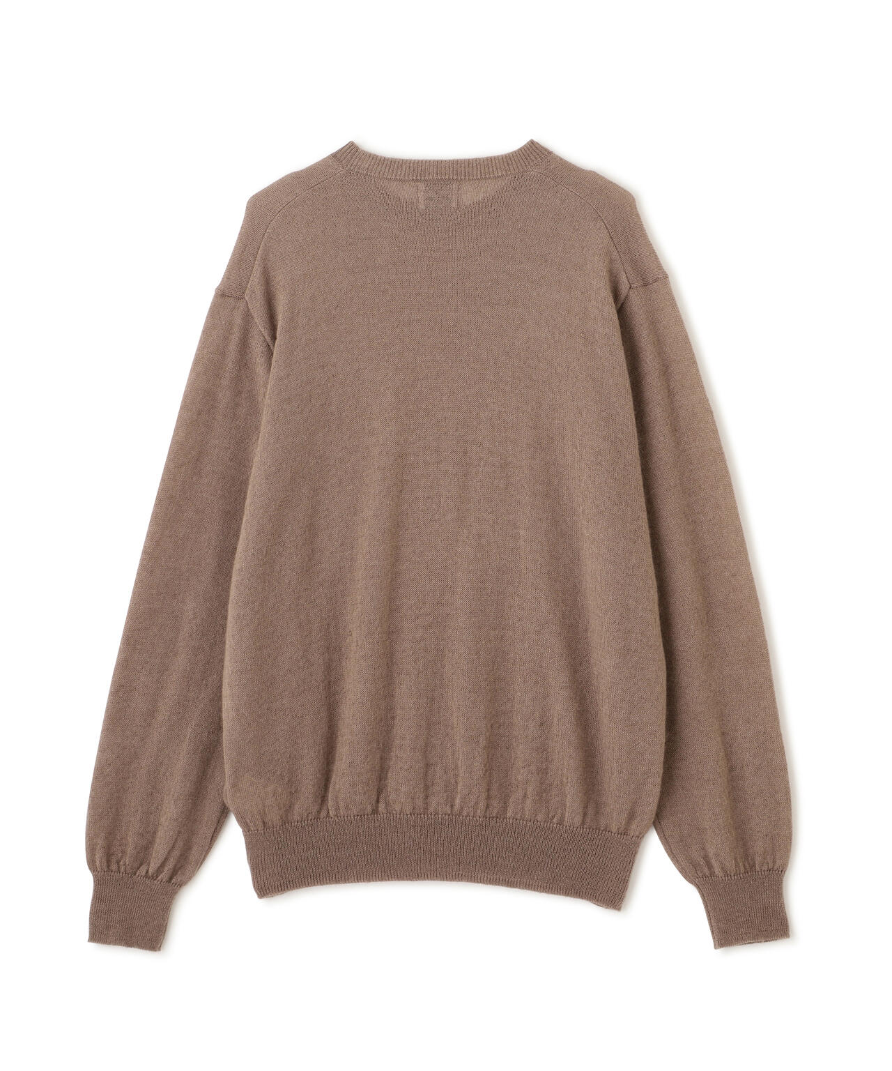 [別注] Yonetomi / [UNISEX] SUPER KID MOHAIR COTTON KNIT CREWNECK