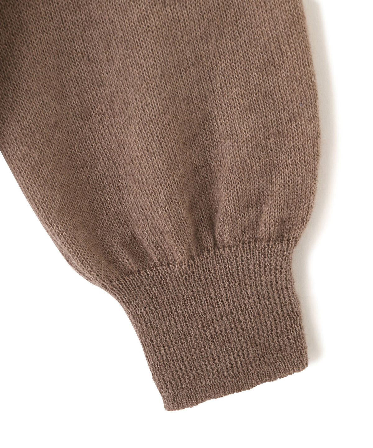 [別注] Yonetomi / [UNISEX] SUPER KID MOHAIR COTTON KNIT CREWNECK