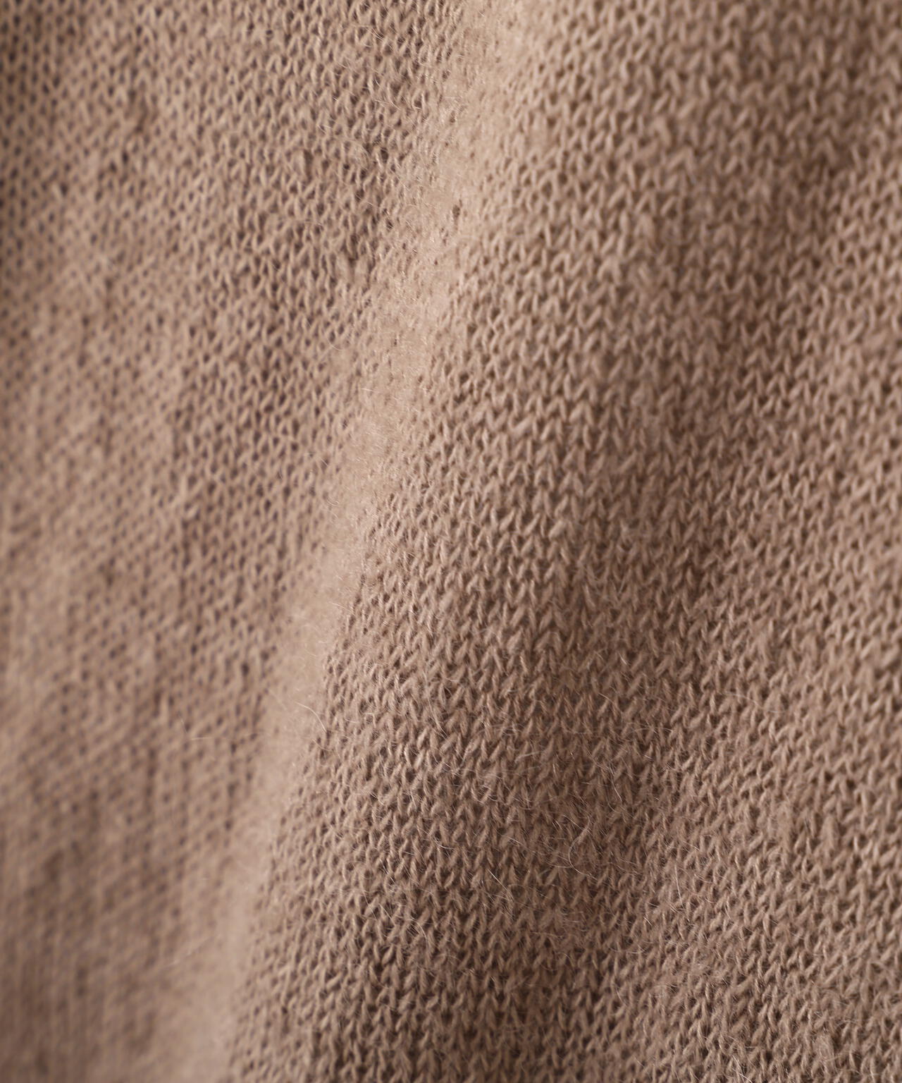 [別注] Yonetomi / [UNISEX] SUPER KID MOHAIR COTTON KNIT CREWNECK