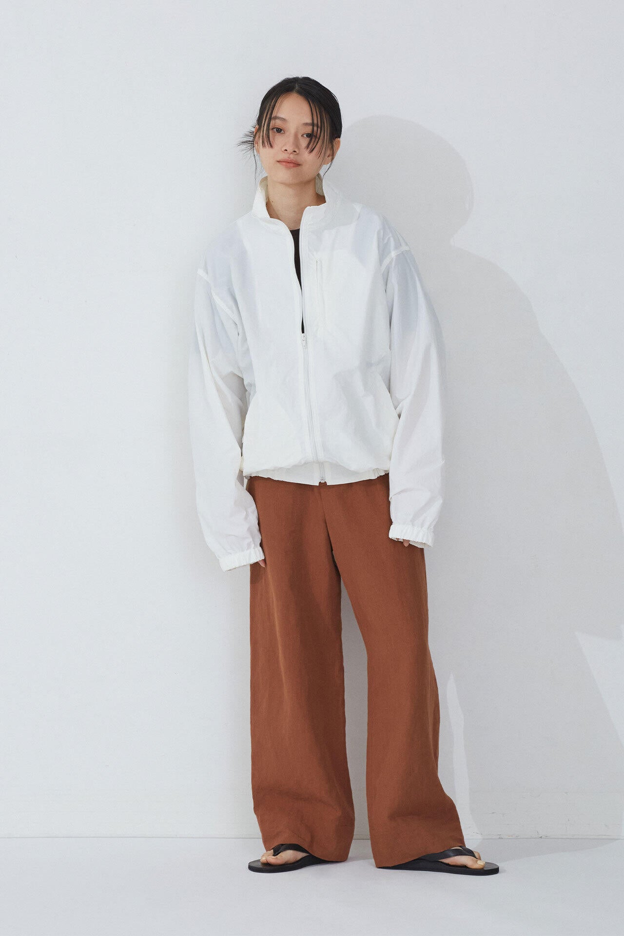 Ｙ / RECYCLE NYLON MIX TAFFETA BZ