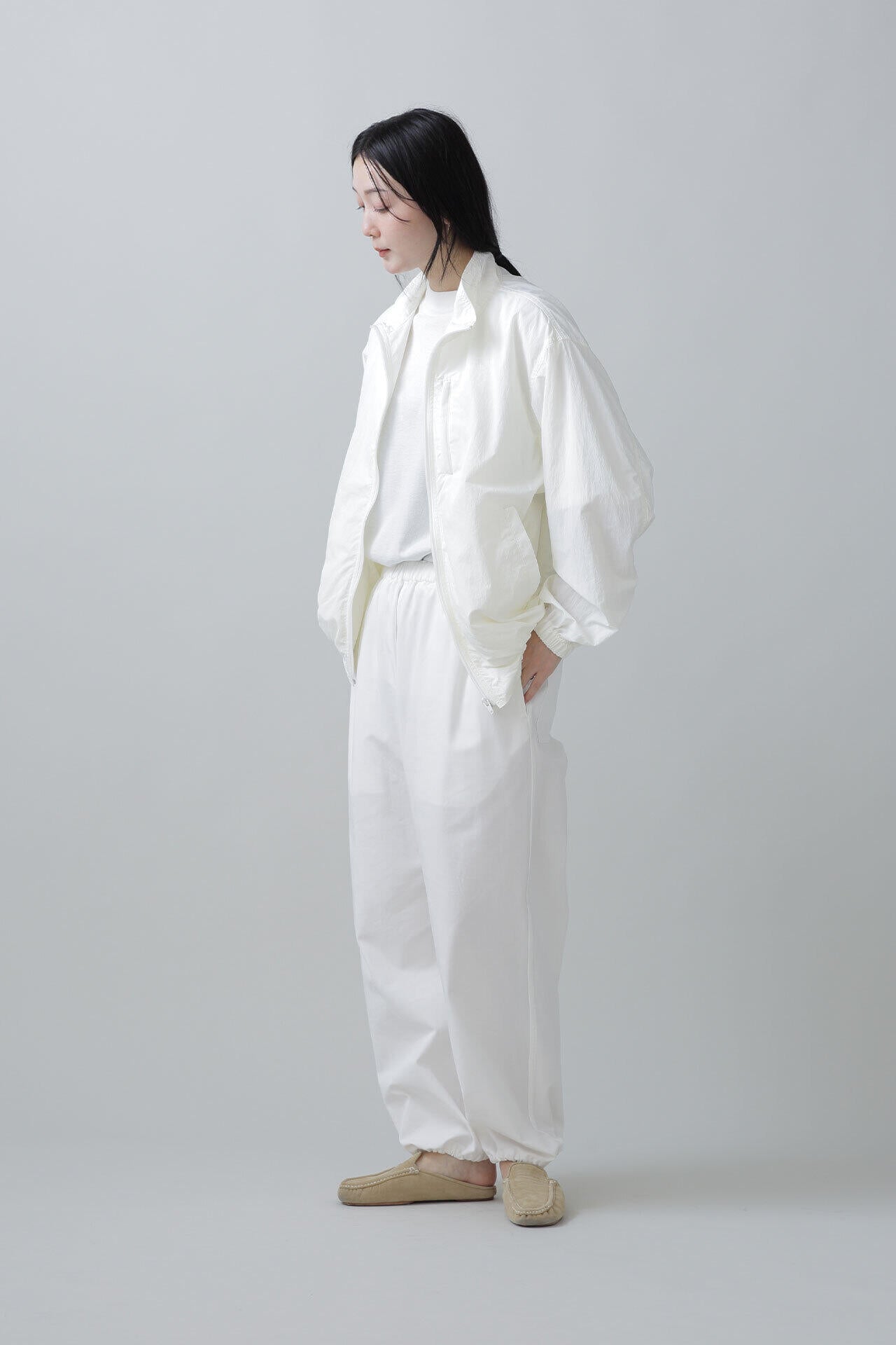 Ｙ / RECYCLE NYLON MIX TAFFETA BZ