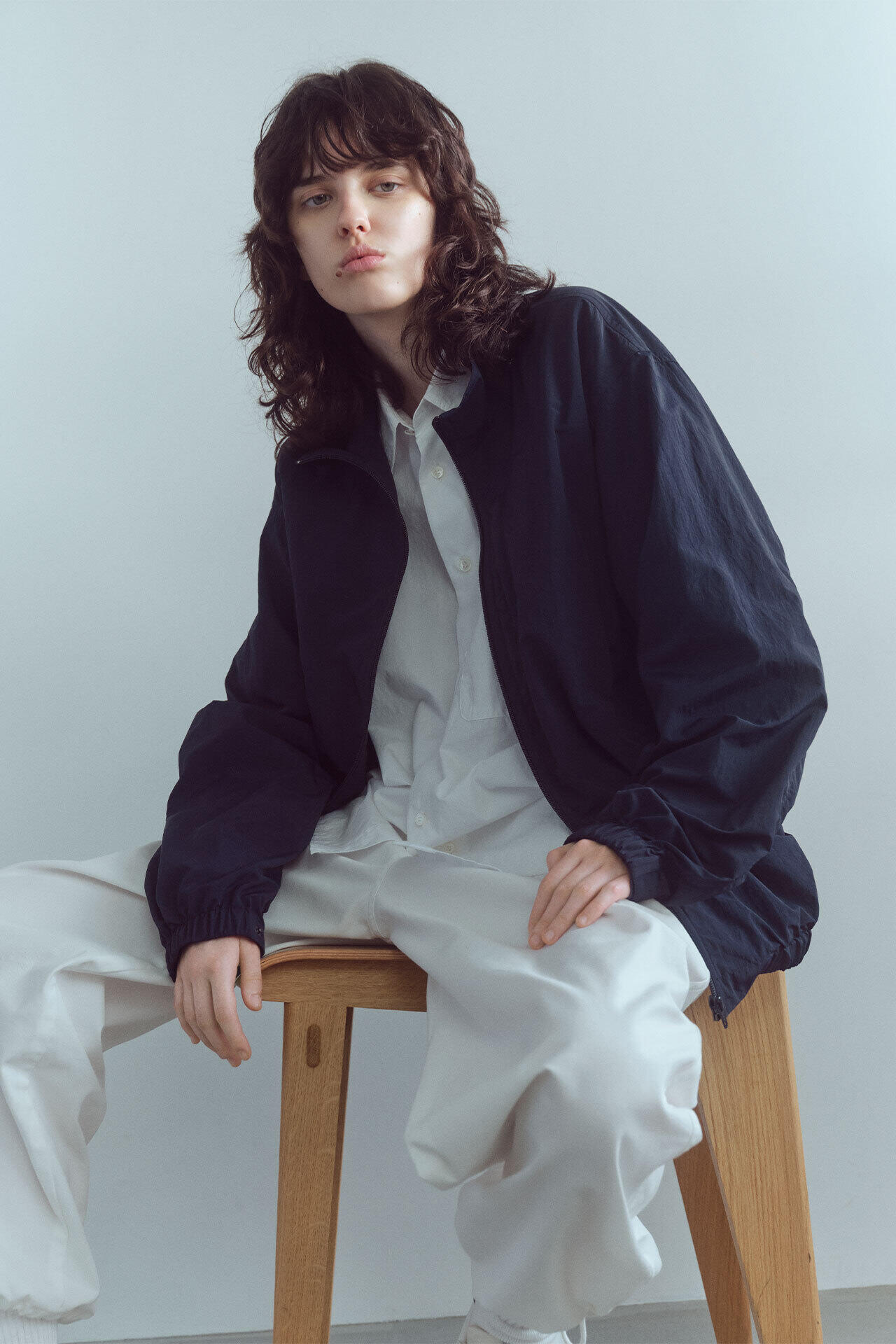 Ｙ / RECYCLE NYLON MIX TAFFETA BZ