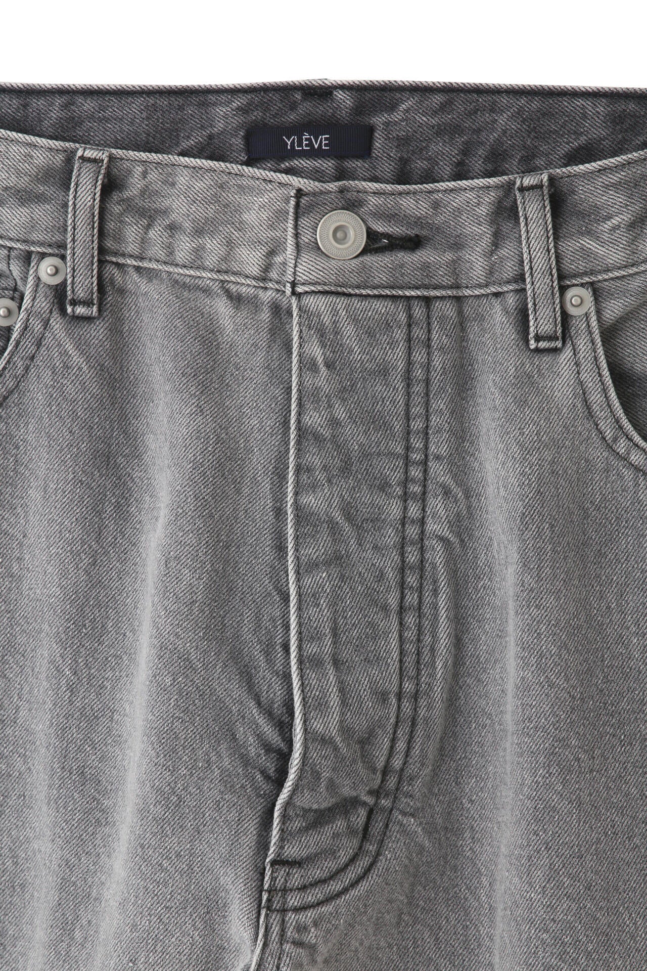YLEVE / 13.5oz DENIM STRAIGHT FADE
