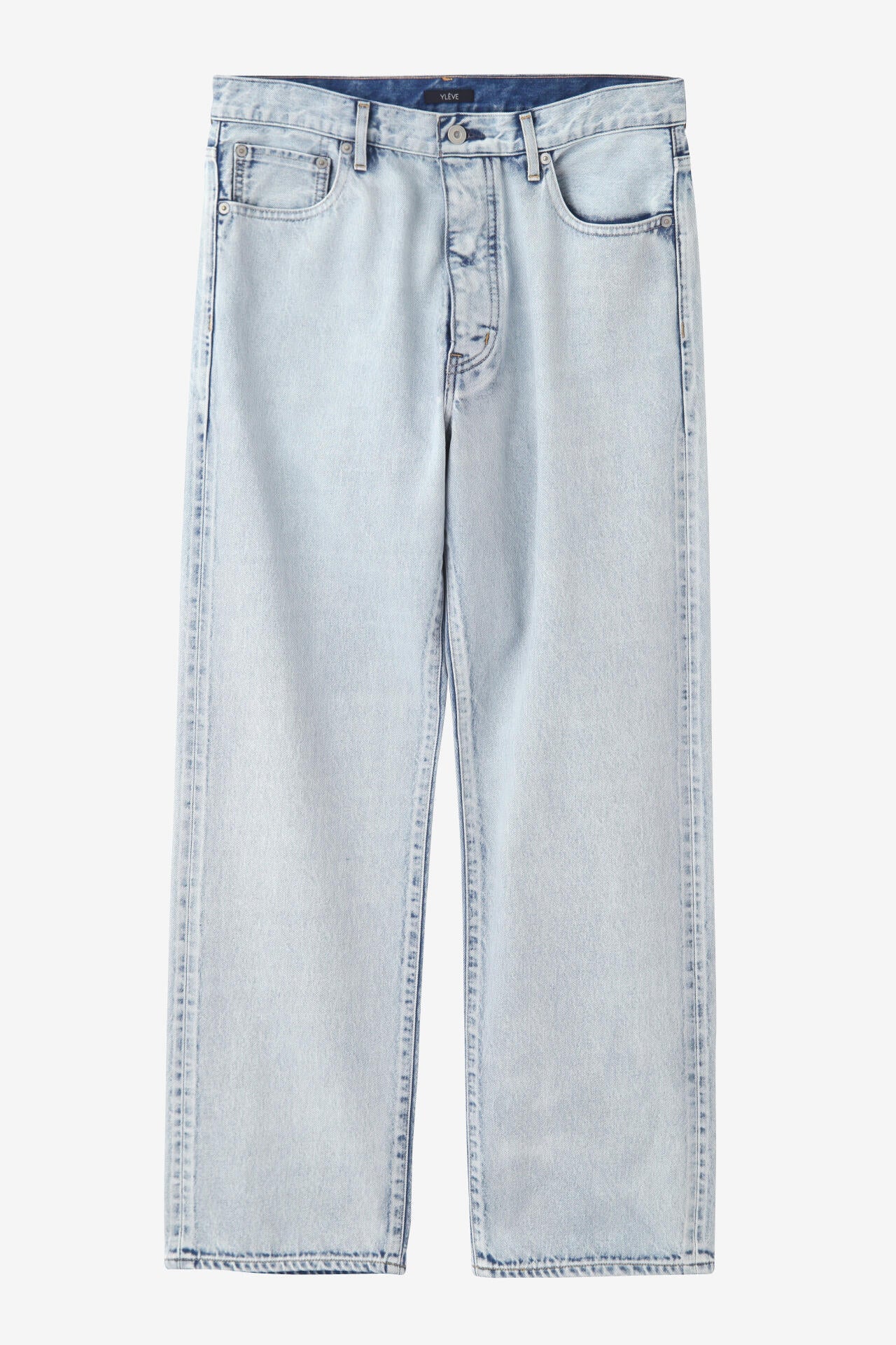 YLEVE / 13.5oz DENIM STRAIGHT FADE