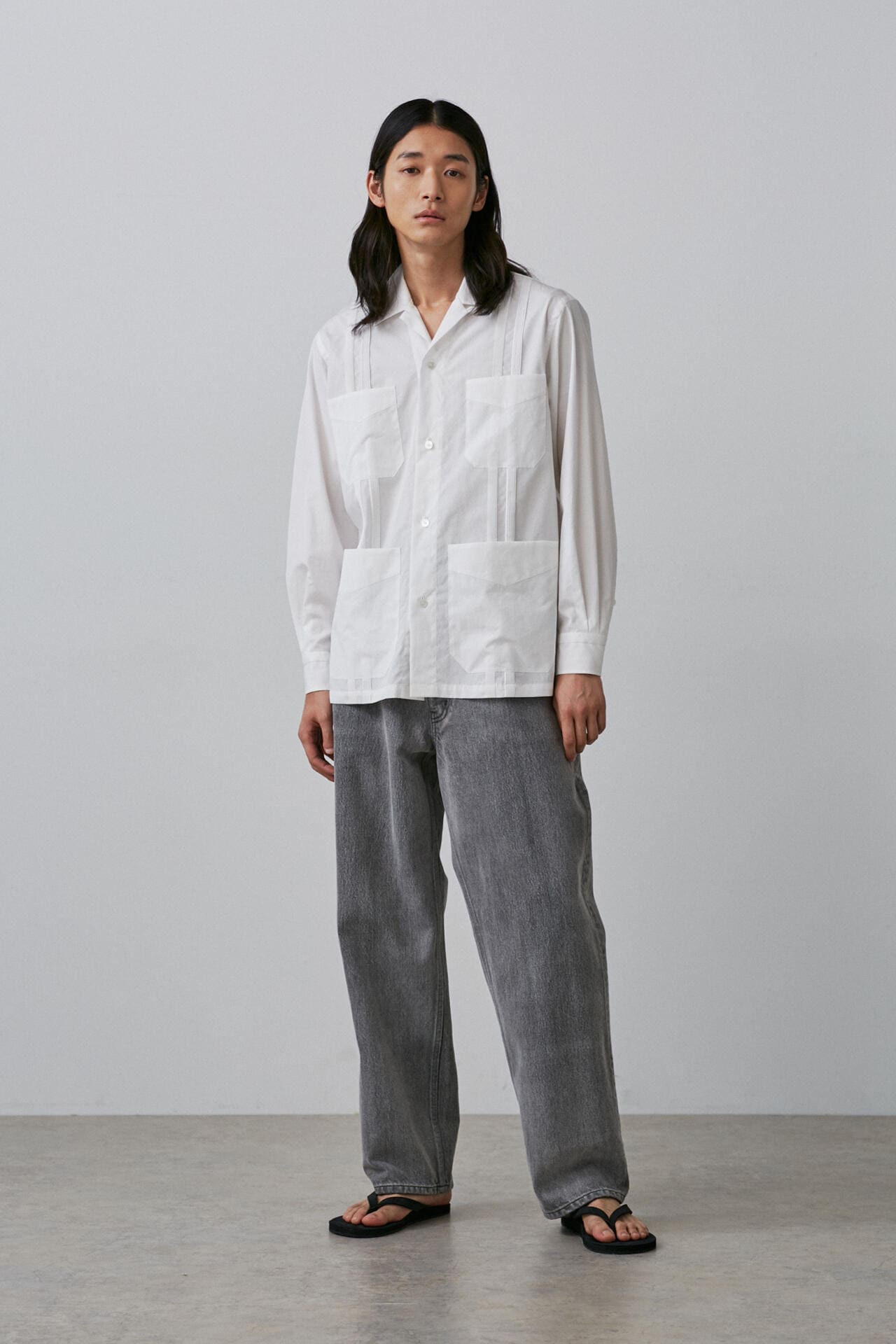 YLÈVE / 13.5oz DENIM BAGGY FADE | YLÈVE（イレーヴ） ｜【公式】通販