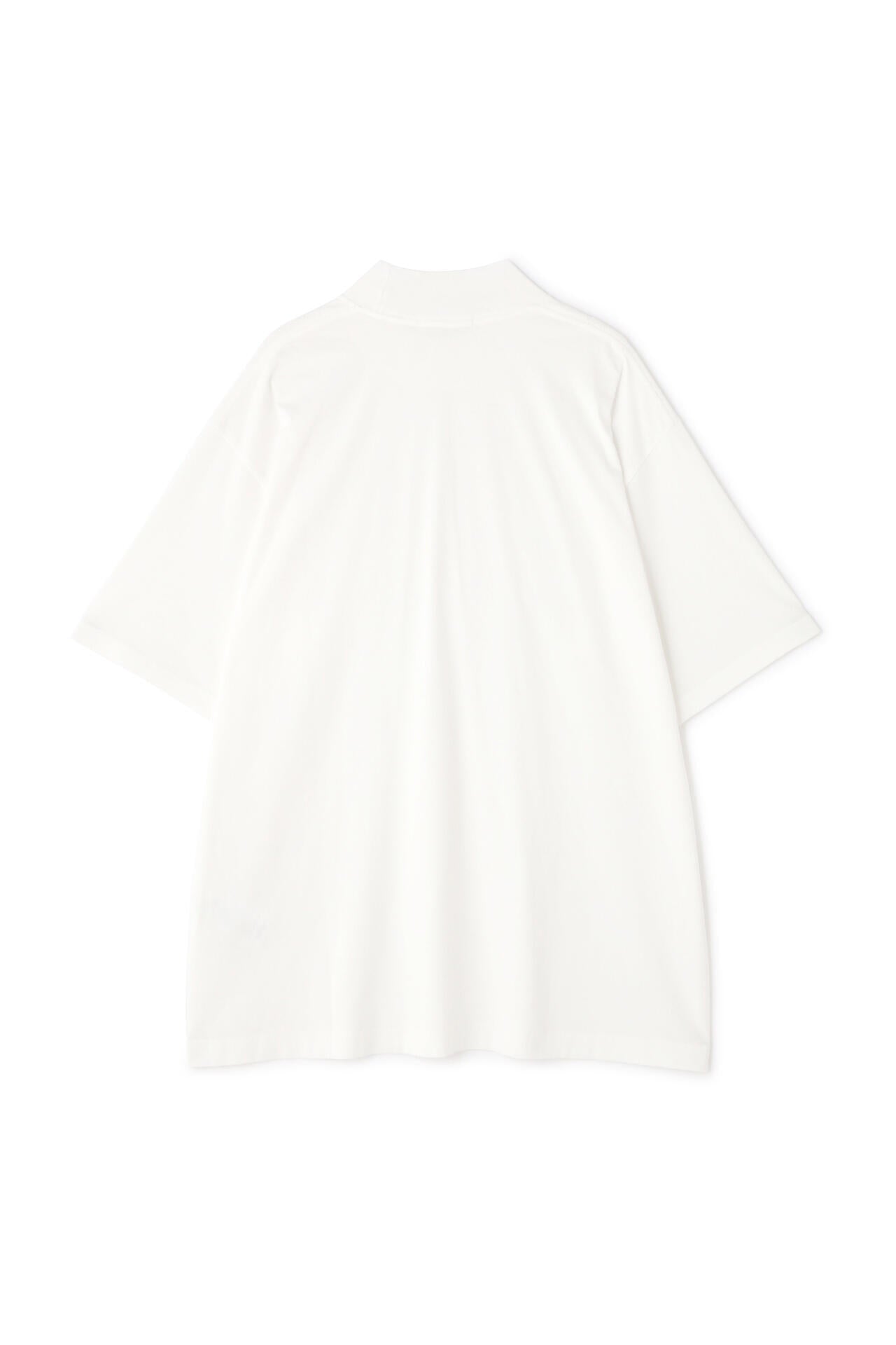 Ｙ / ORGANIC COTTON JERSEY MOCK NECK S/S T