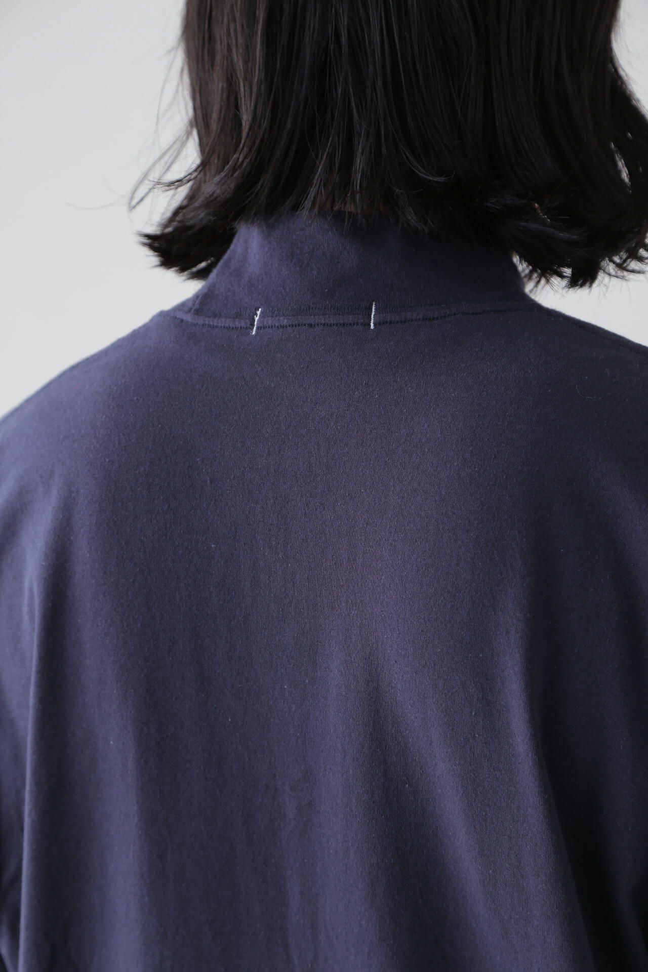 Ｙ / ORGANIC COTTON JERSEY MOCK NECK L/S T