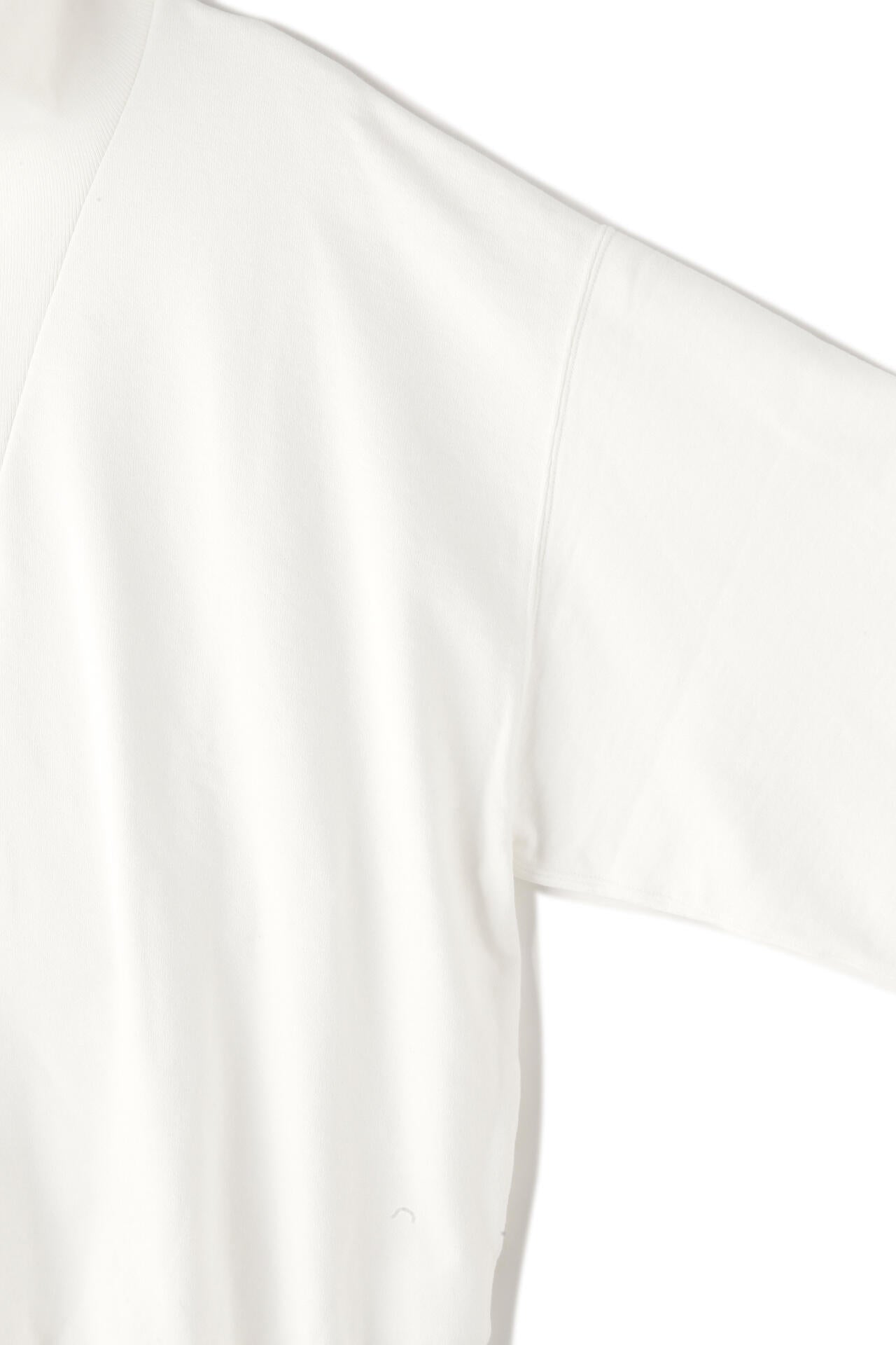 Ｙ / ORGANIC COTTON BLEND HEAVY WEIGHT FLEECE HALF ZIP