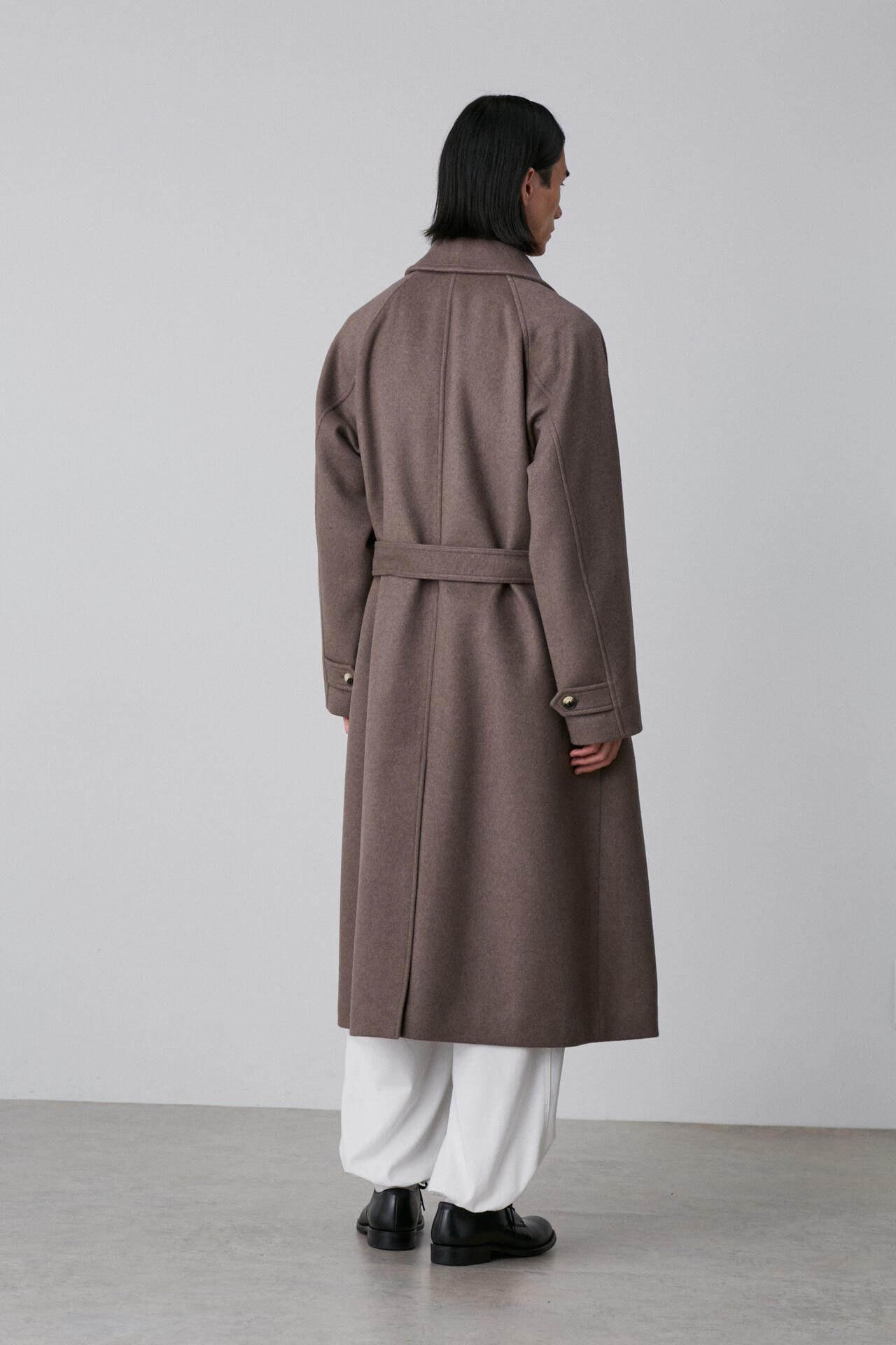 美品　YLEVE イレーヴ　ダッフルコート　ロング 上質な素材とロング丈が大人っぽい〈イレーヴ〉のダッフルコート