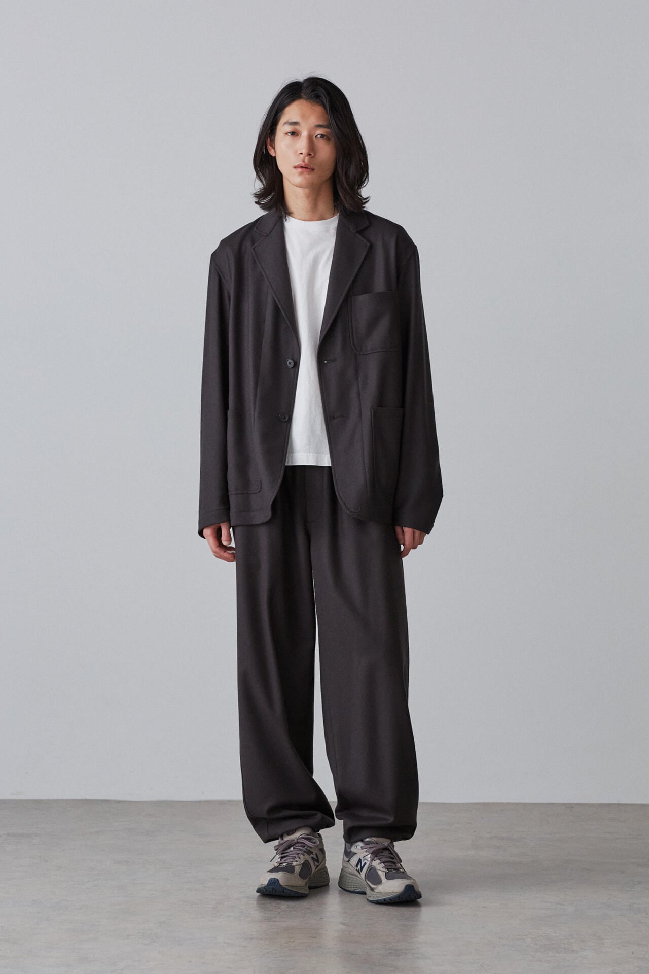 YLEVE イレーヴ　TOP OVERDYE SUMMER WOOL JK YLEVE イレーヴ TOP OVERDYE SUMMER WOOL JK イレーヴ YLEVE TOP