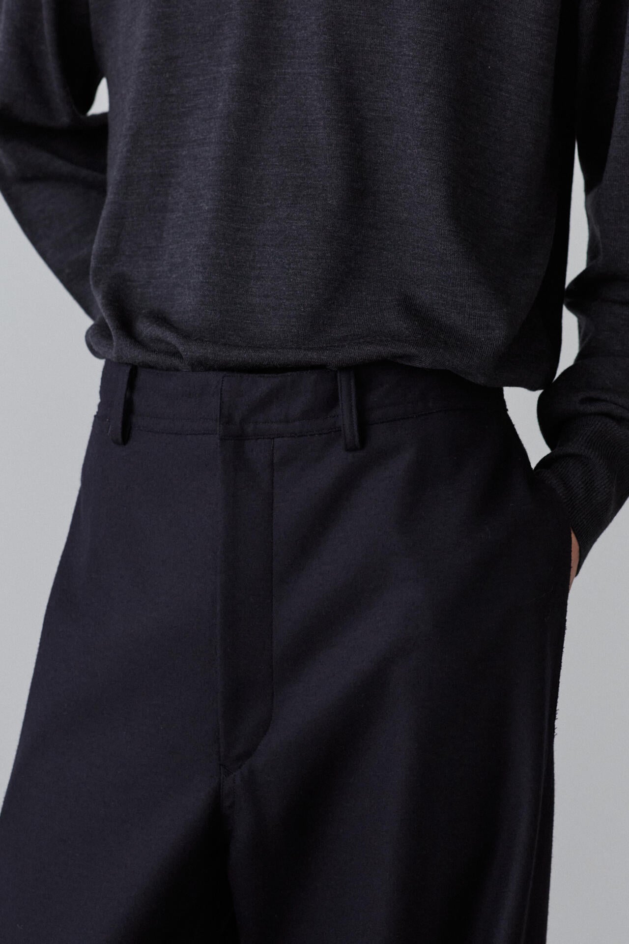 BOURRIENNE × YLÈVE WOOL JERSEY TR WORKER BOURRIENNE × YLÈVE / WOOL JERSEY TR / WORKER | YLÈVE