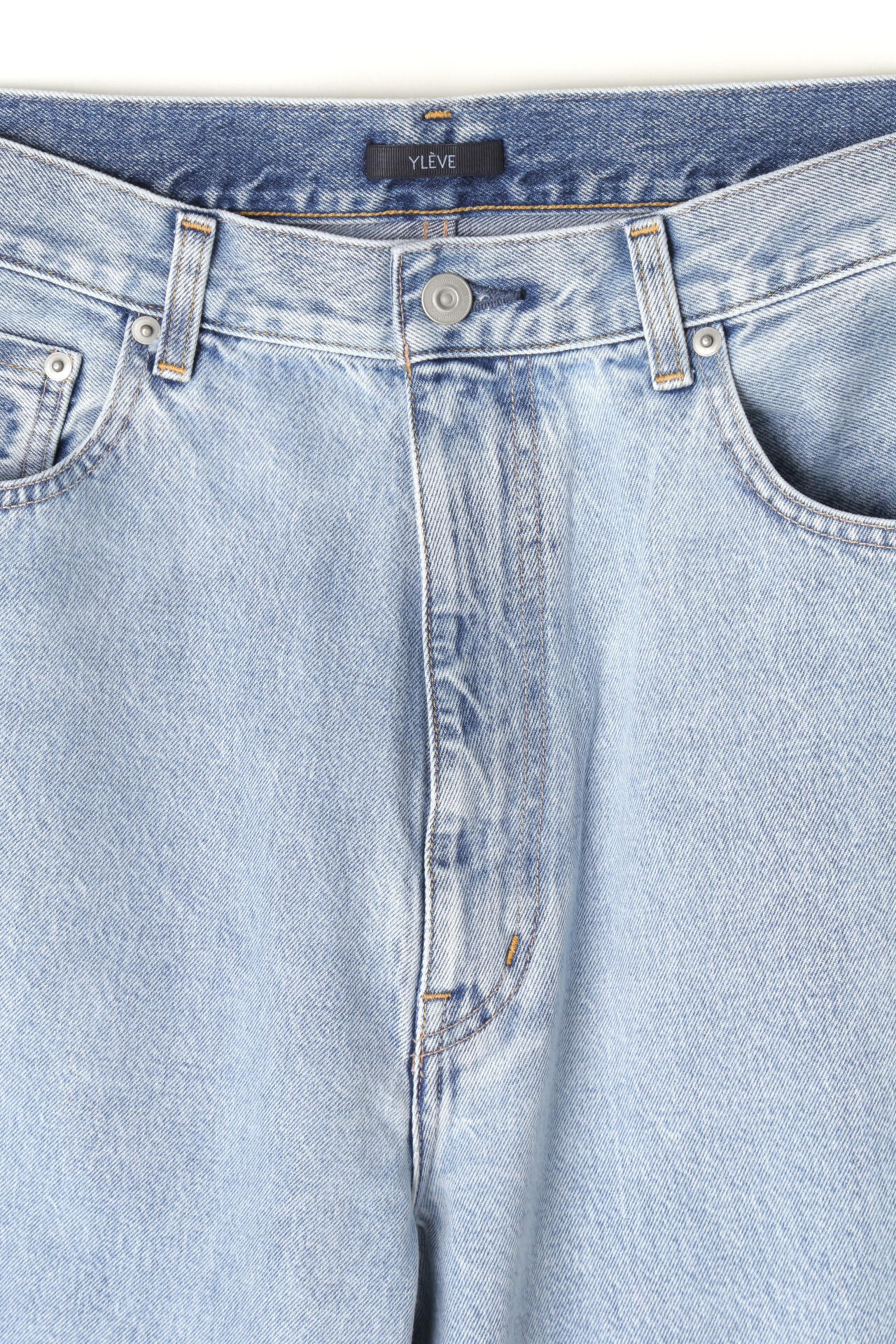 YLEVE / 13.5oz DENIM BAGGY FADE