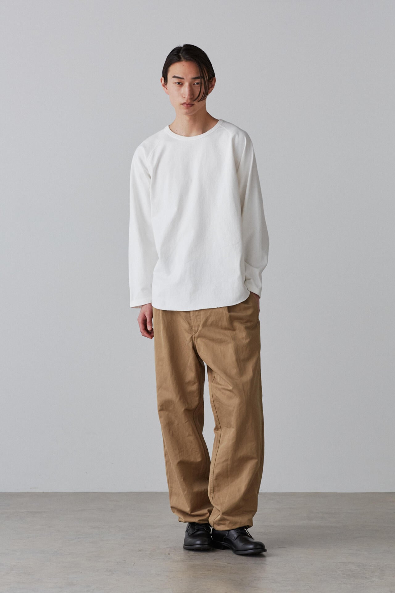 YLÈVE / OPEN END COTTON PIGMENT DYE BASEBALL T | YLÈVE（イレーヴ