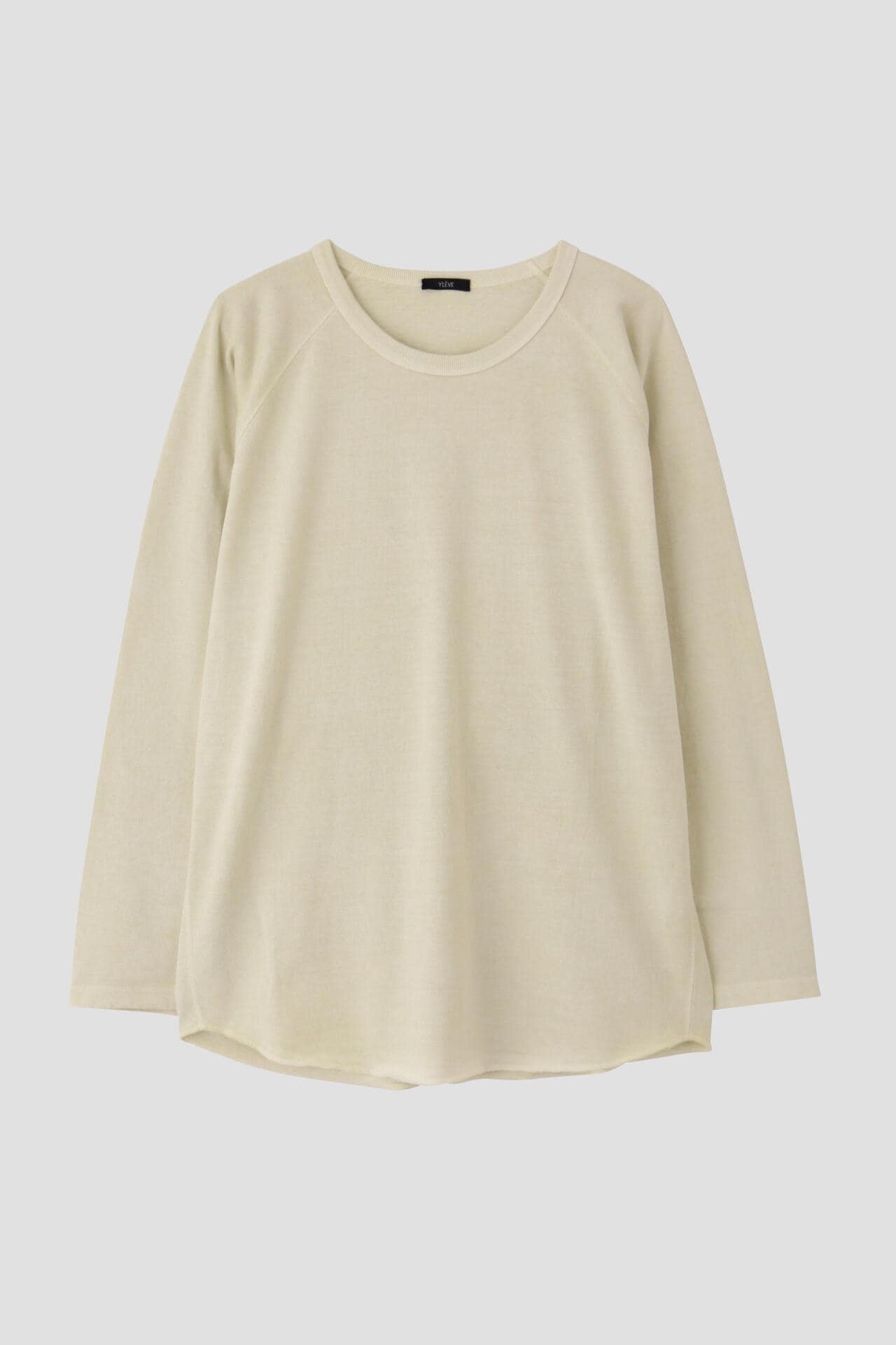 YLEVE シャツ YLÈVE / OPEN END COTTON PIGMENT DYE T‐SHIRT | YLÈVE