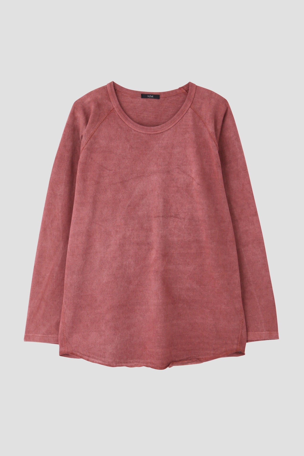 YLÈVE / OPEN END COTTON PIGMENT DYE BASEBALL T | YLÈVE（イレーヴ