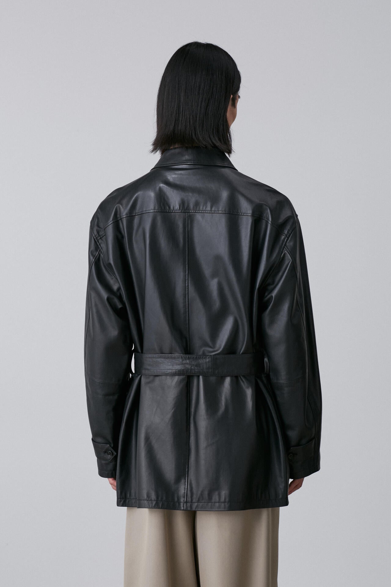 YLEVEジャケット新品 YLÈVE / GLOVE SHEEP LEATHER COVERALL JACKET | YLÈVE（イレーヴ