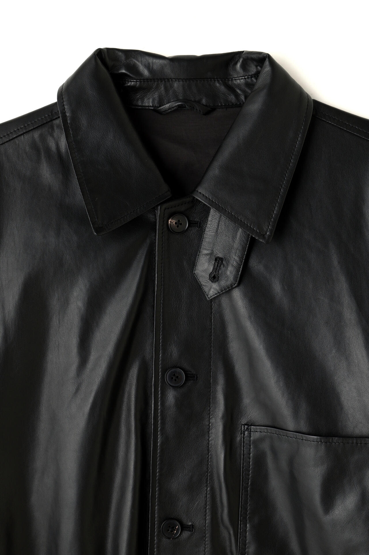 623☆様オーダー品 YLÈVE / GLOVE SHEEP LEATHER COVERALL JACKET | YLÈVE（イレーヴ