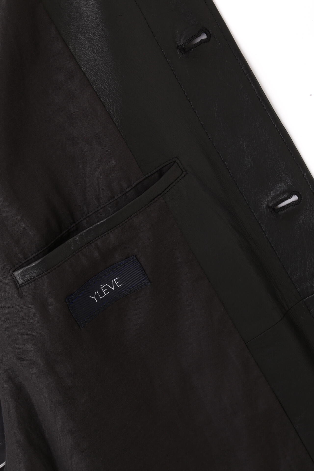 YLÈVE / GLOVE SHEEP LEATHER COVERALL JACKET | YLÈVE（イレーヴ