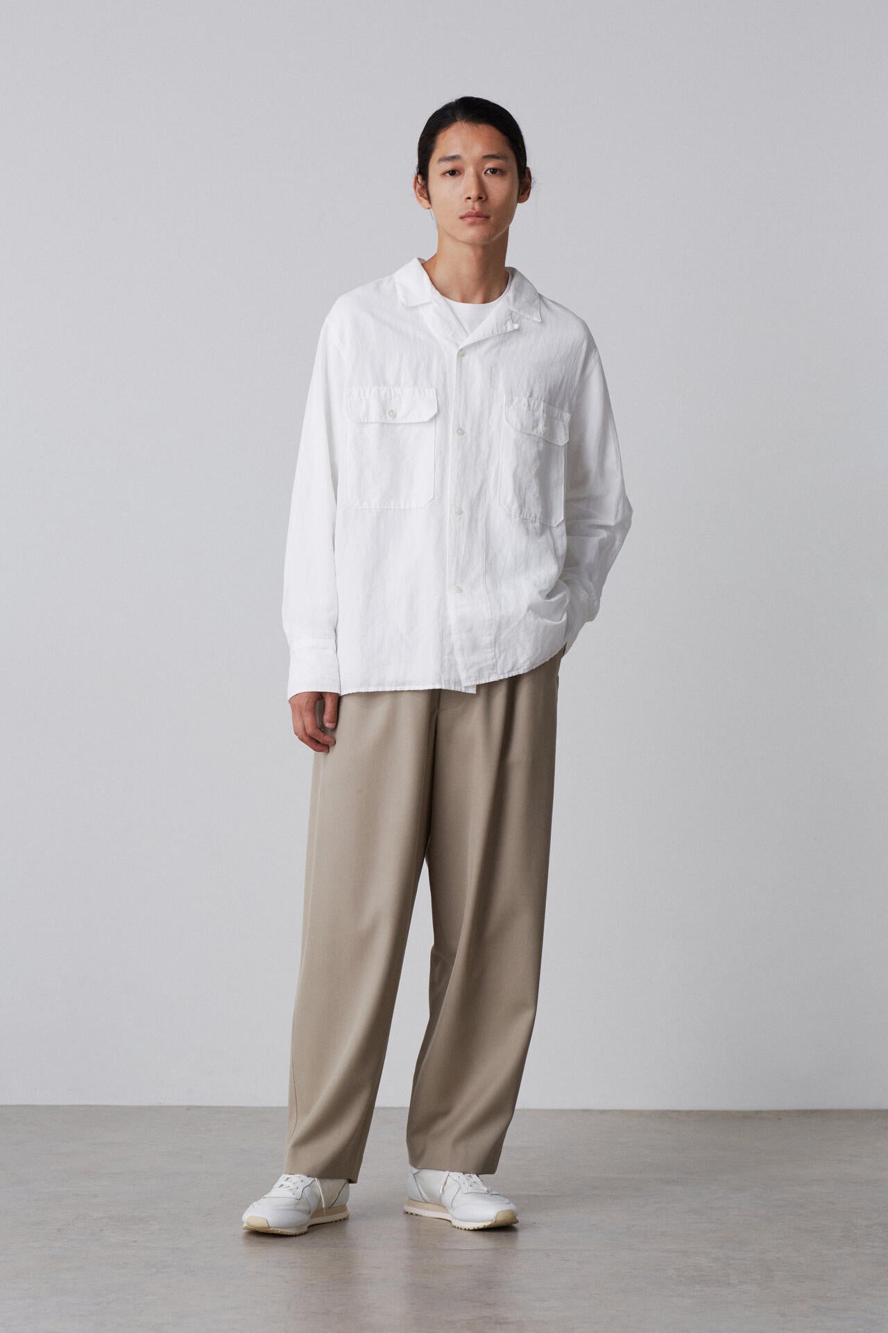 YLEVE / WOOL SURGE EASY TROUSERS