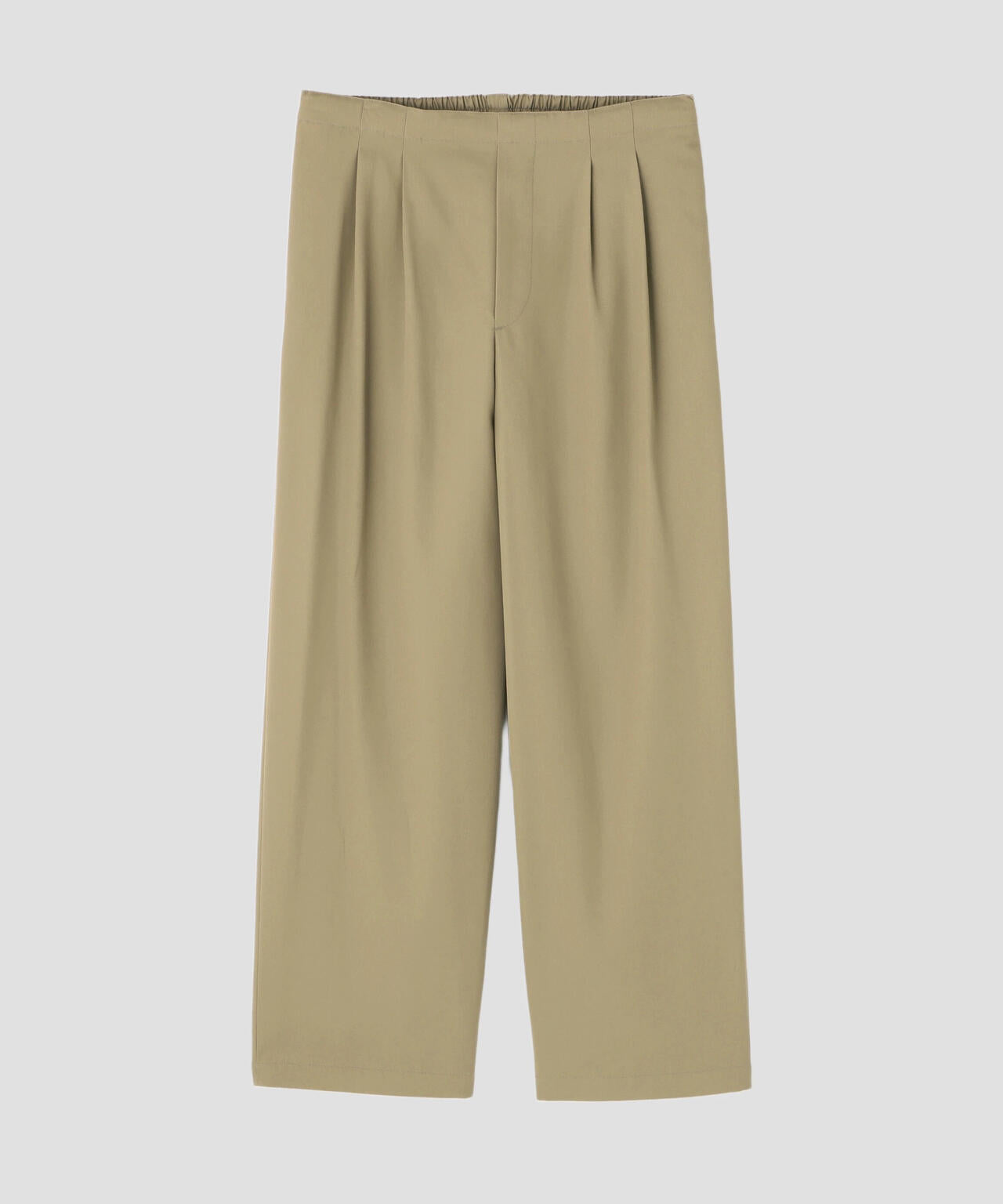 YLEVE / HIGHTWISTED COTTON GABA EASY TROUSERS | YLÈVE（イレーヴ