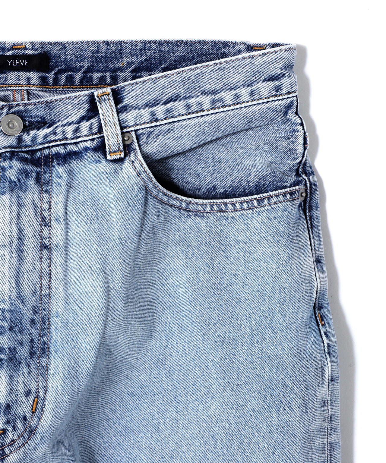 YLÈVE / 13.5oz DENIM BAGGY FADE | YLÈVE（イレーヴ） ｜【公式】通販
