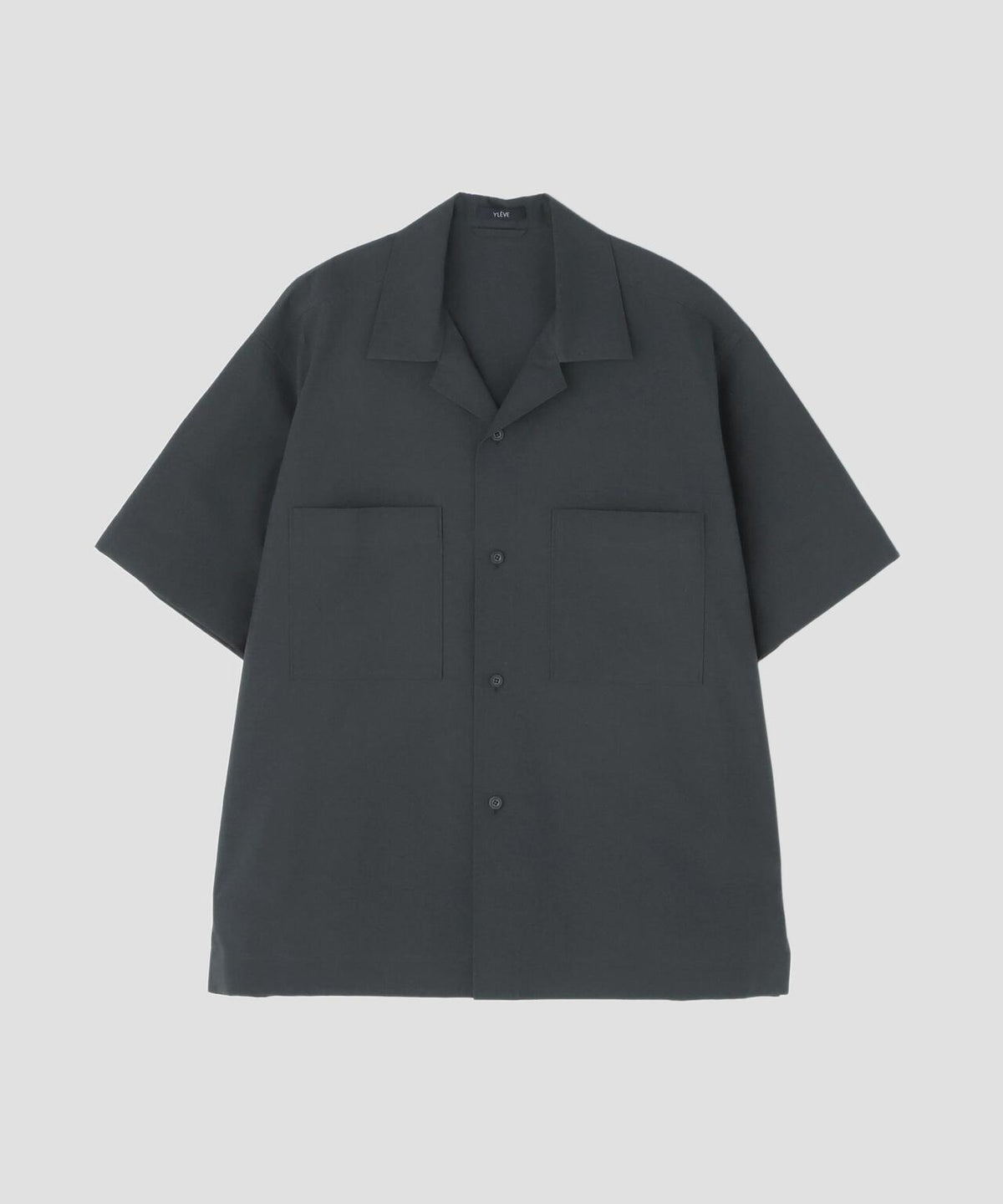 限定] YLEVE / COTTON NYLON WASHER SHIRT | YLÈVE（イレーヴ 