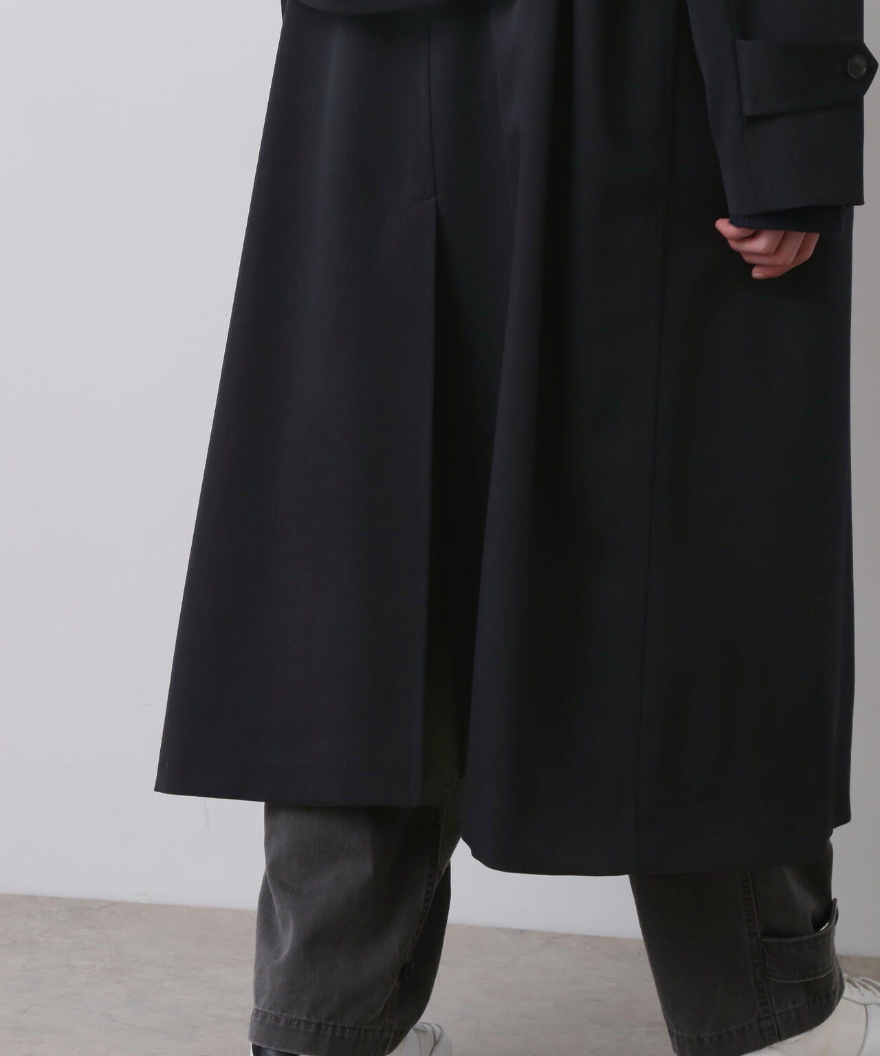 YLÈVE / WOOL GABA ZIP COAT | YLÈVE（イレーヴ） ｜【公式】通販mix