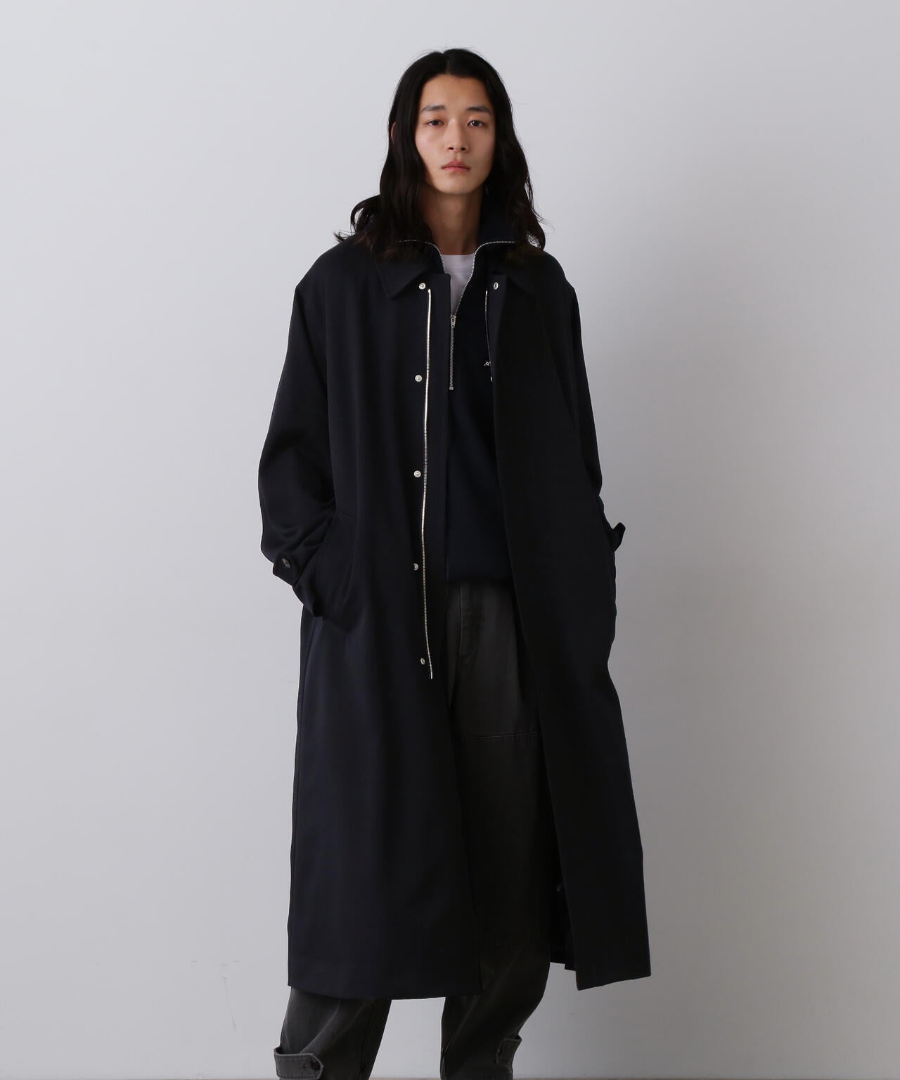 YLÈVE / WOOL GABA ZIP COAT | YLÈVE（イレーヴ） ｜【公式】通販mix