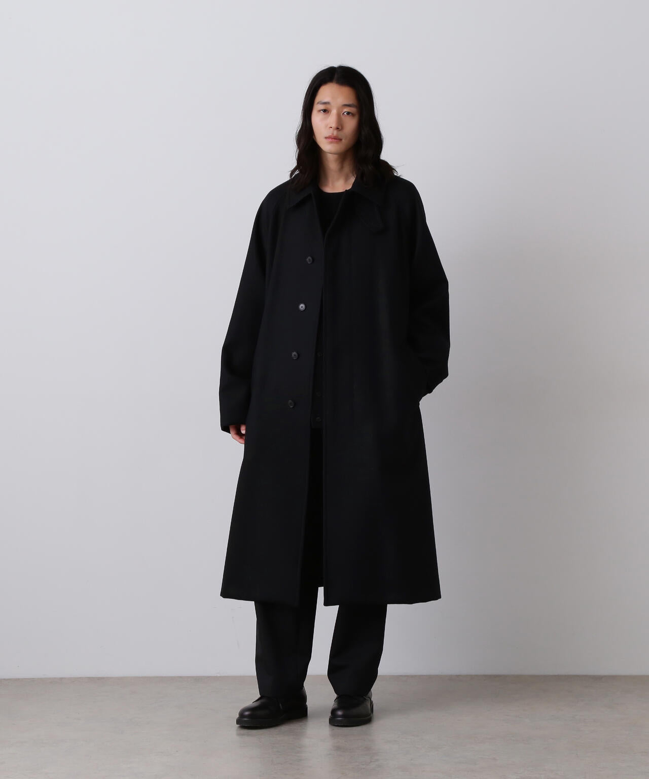 YLÈVE / SUPER100'S WOOL MELTON COAT | YLÈVE（イレーヴ） ｜【公式