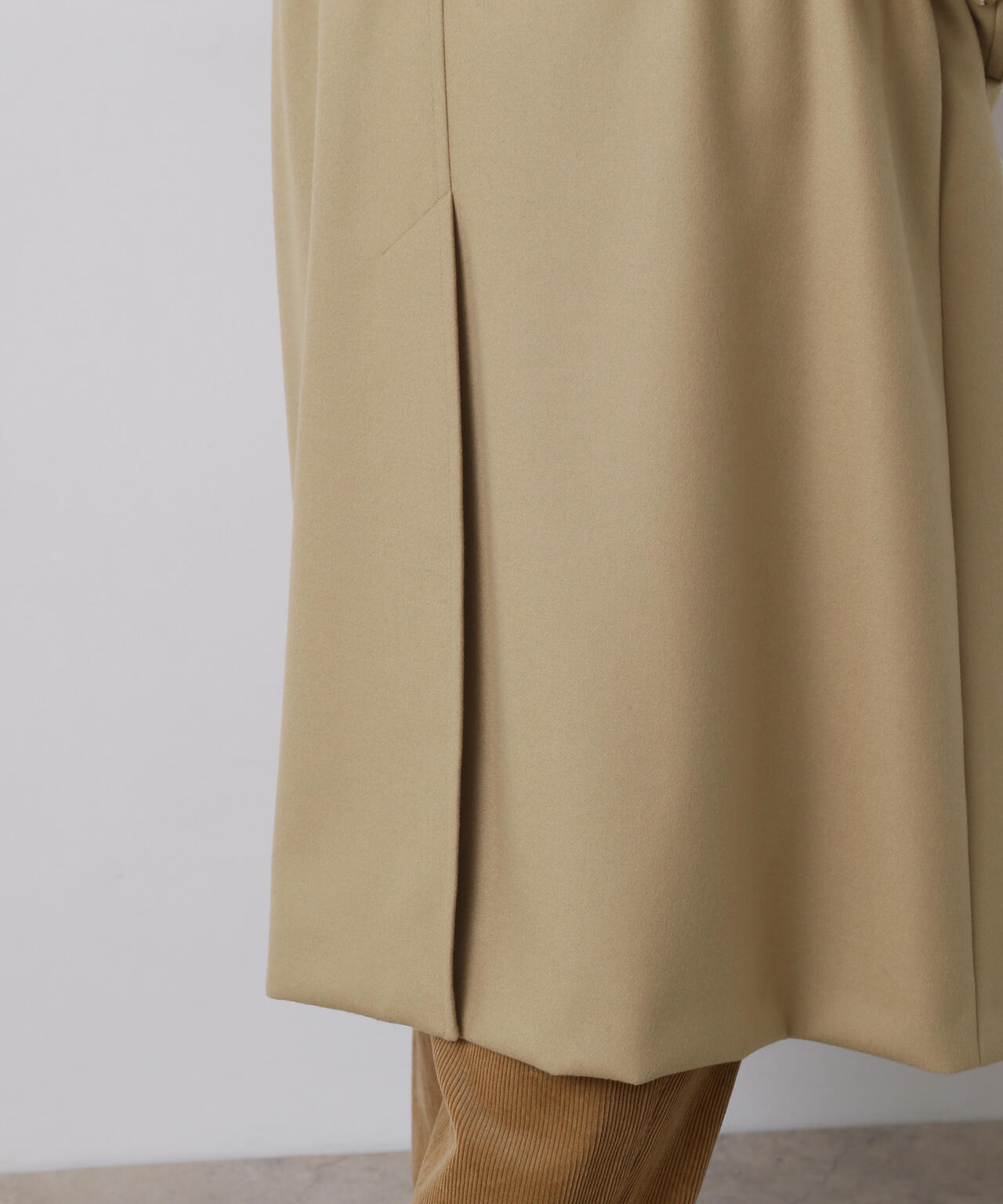 YLÈVE / SUPER100'S WOOL MELTON COAT