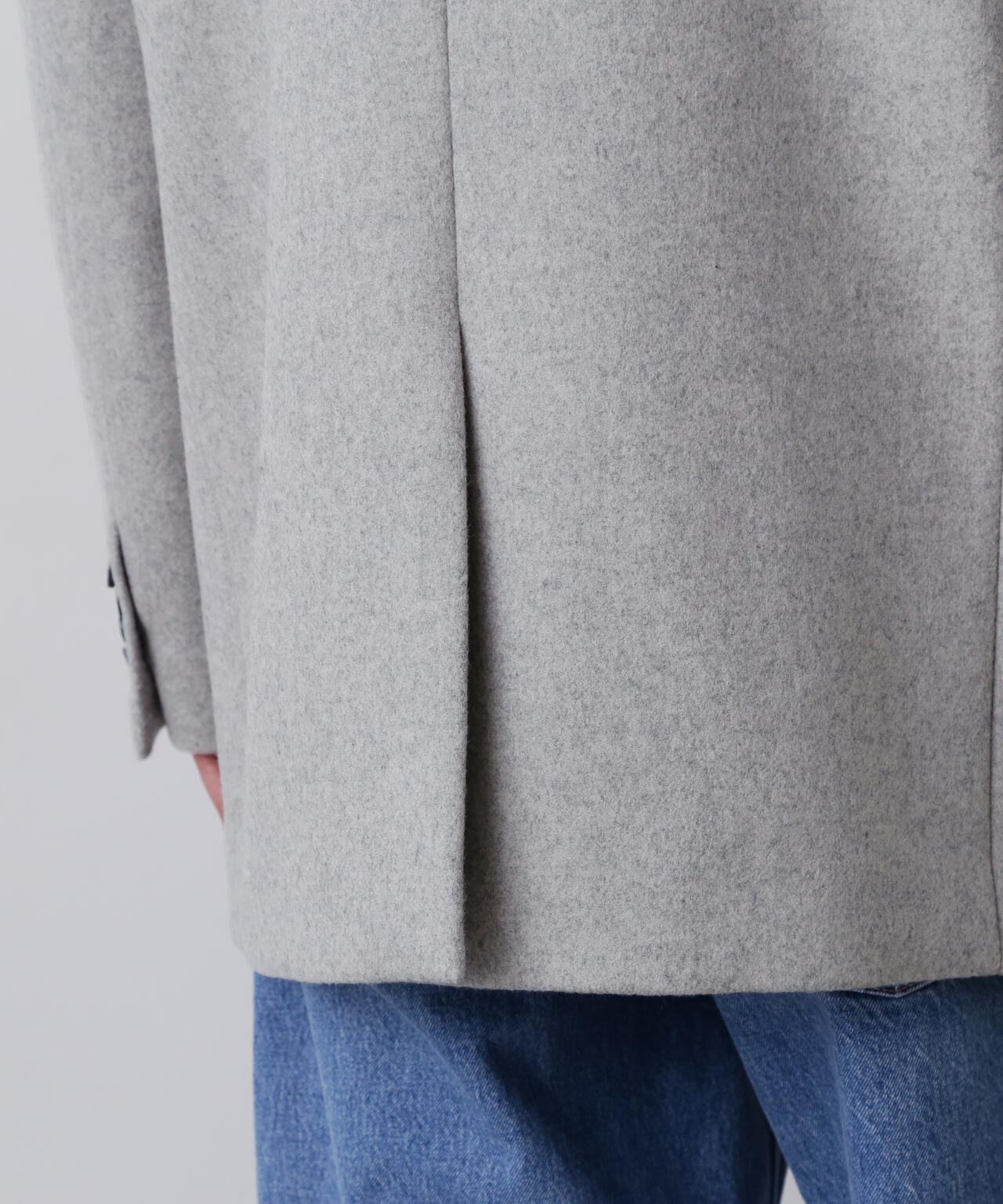 YLEVE / NON MULESING WOOL OVERDYE MELTON JACKET | YLÈVE（イレーヴ