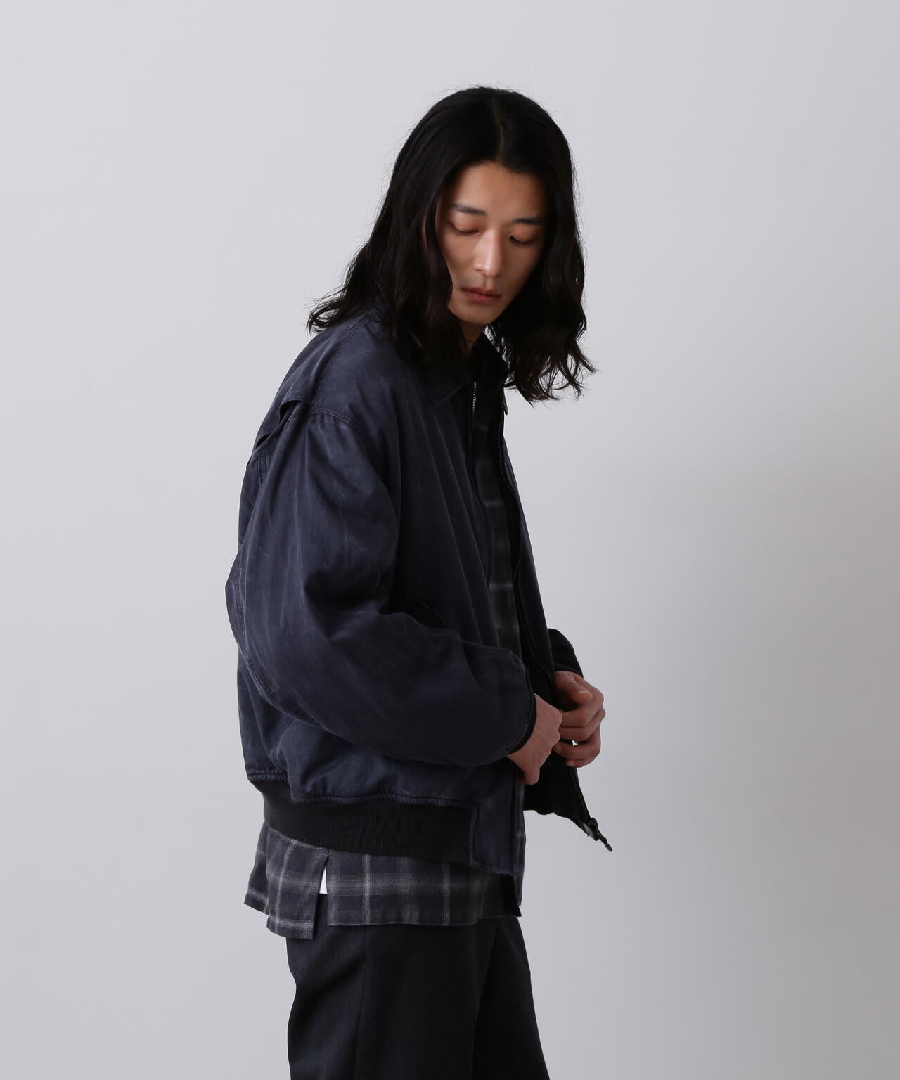 YLÈVE / RAYON COTTON PIGMENT DYE BLOUSON