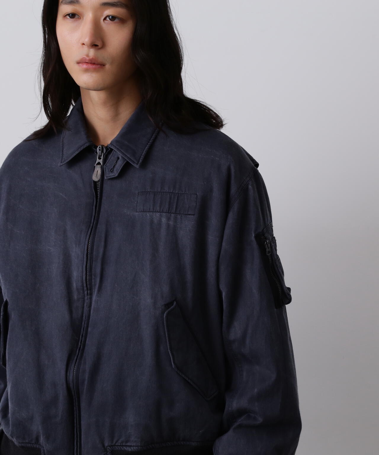 YLÈVE / RAYON COTTON PIGMENT DYE BLOUSON