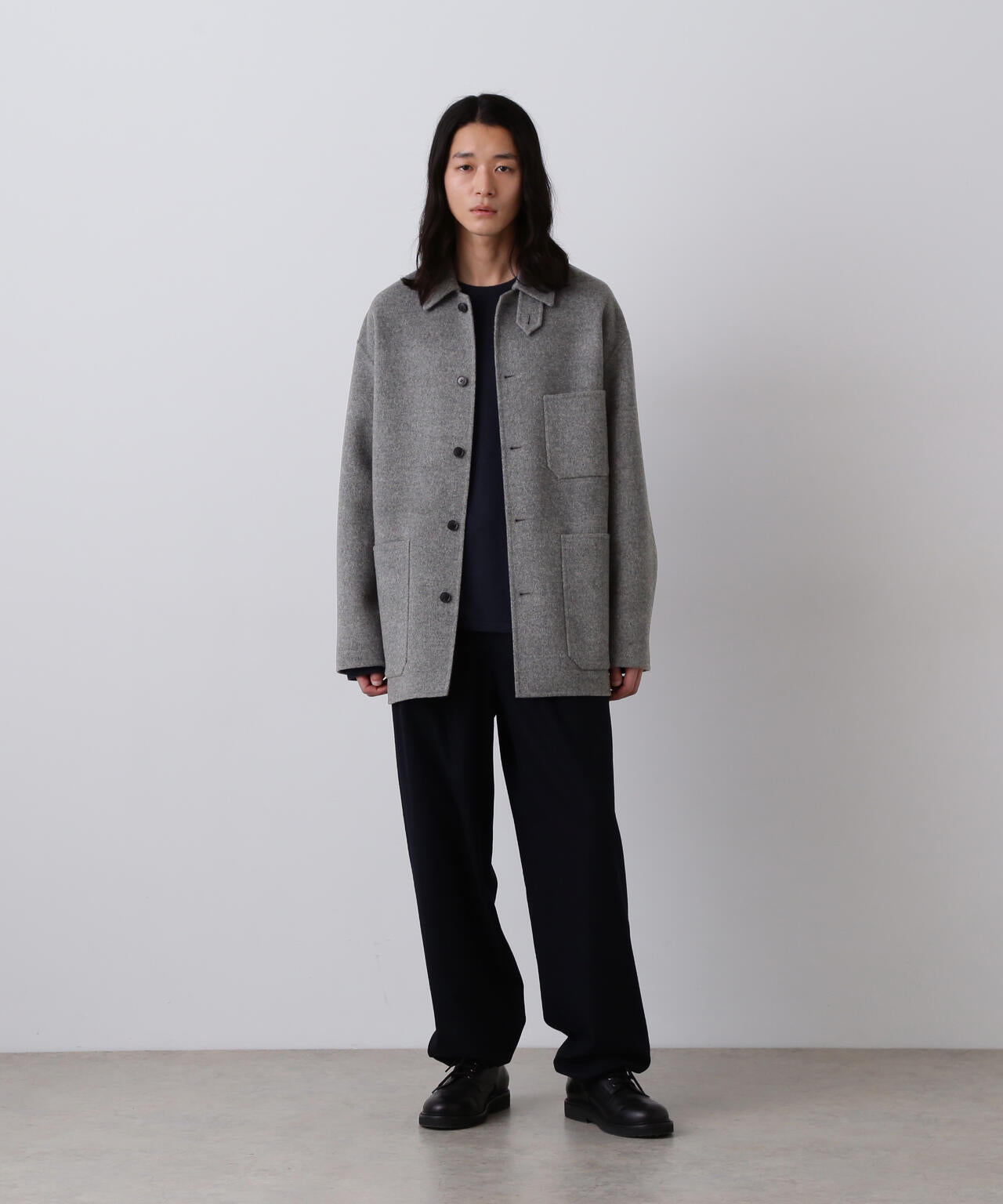 YLEVE / SUPER 100`S WOOL DOUBLE CLOTH BLOUSON | YLÈVE（イレーヴ