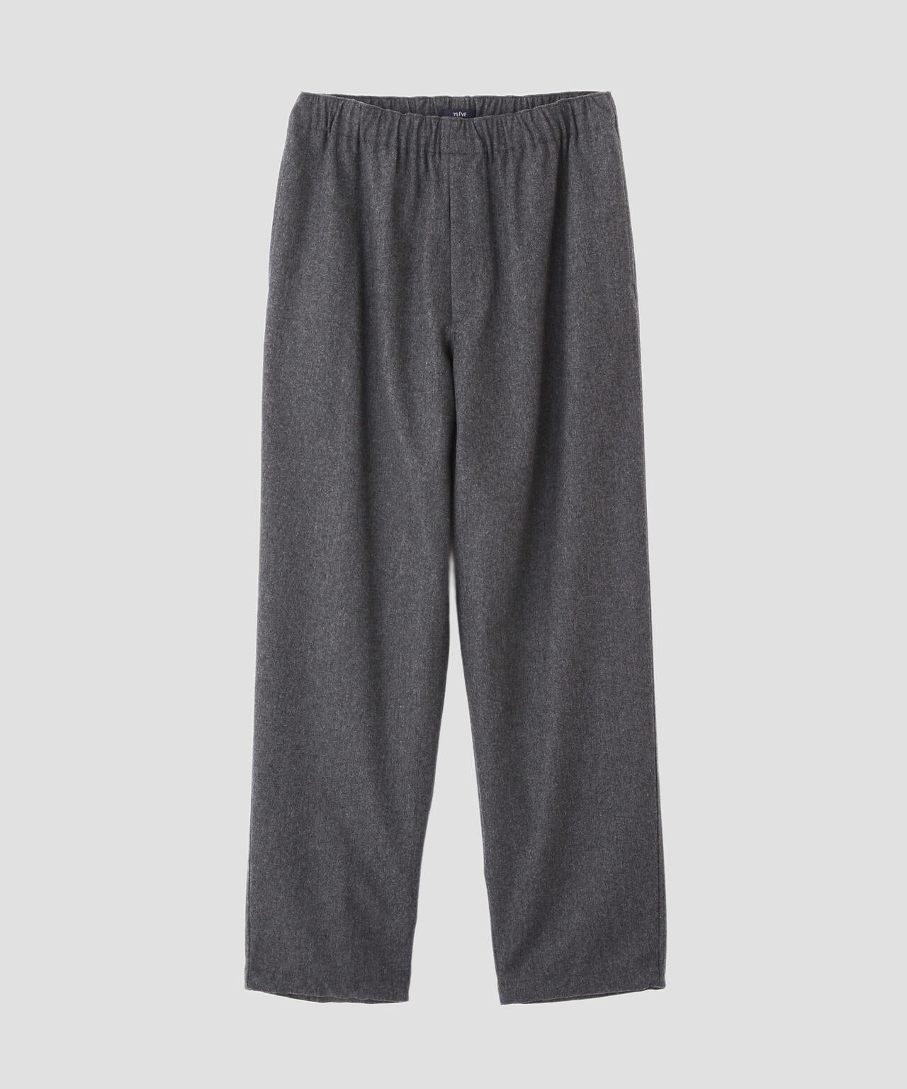 YLEVE / SUPER120's WOOL FLANNEL EASY TROUSERS | YLÈVE（イレーヴ