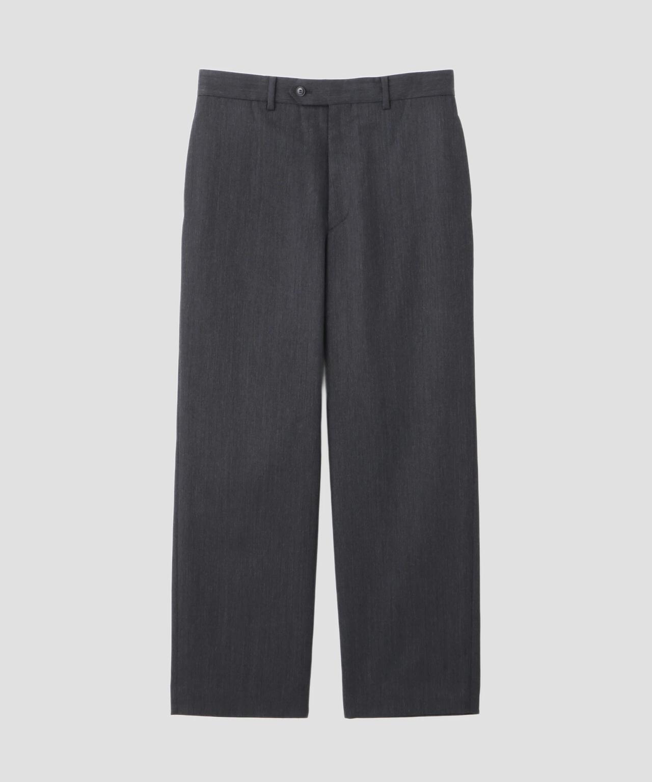 YLÈVE / WOOL MOHAIR GABA STRAIGHT TROUSERS