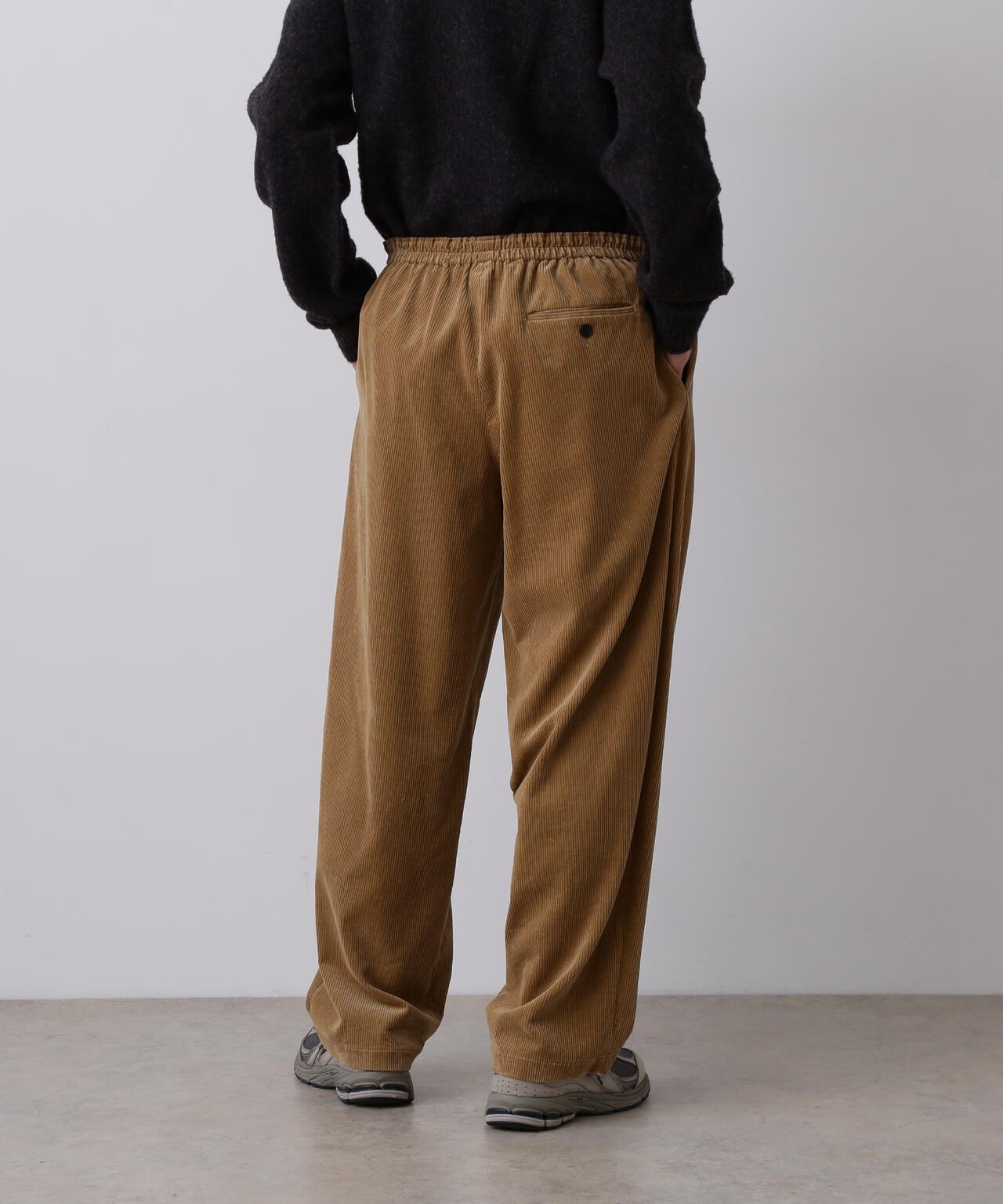 YLÈVE / ORGANIC COTTON WALE CORDUROY TROUSERS | YLÈVE（イレーヴ