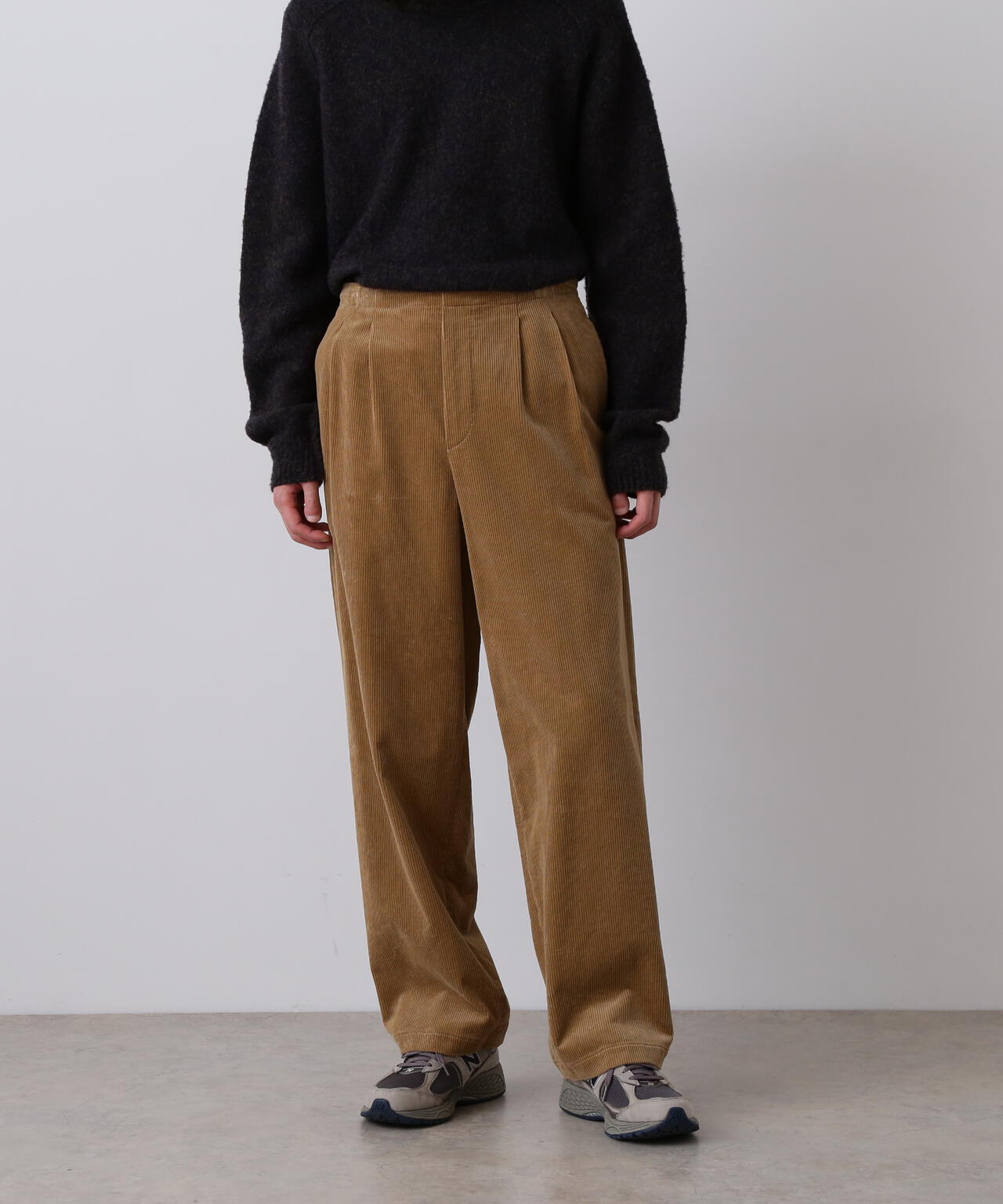 YLÈVE / ORGANIC COTTON WALE CORDUROY TROUSERS | YLÈVE（イレーヴ