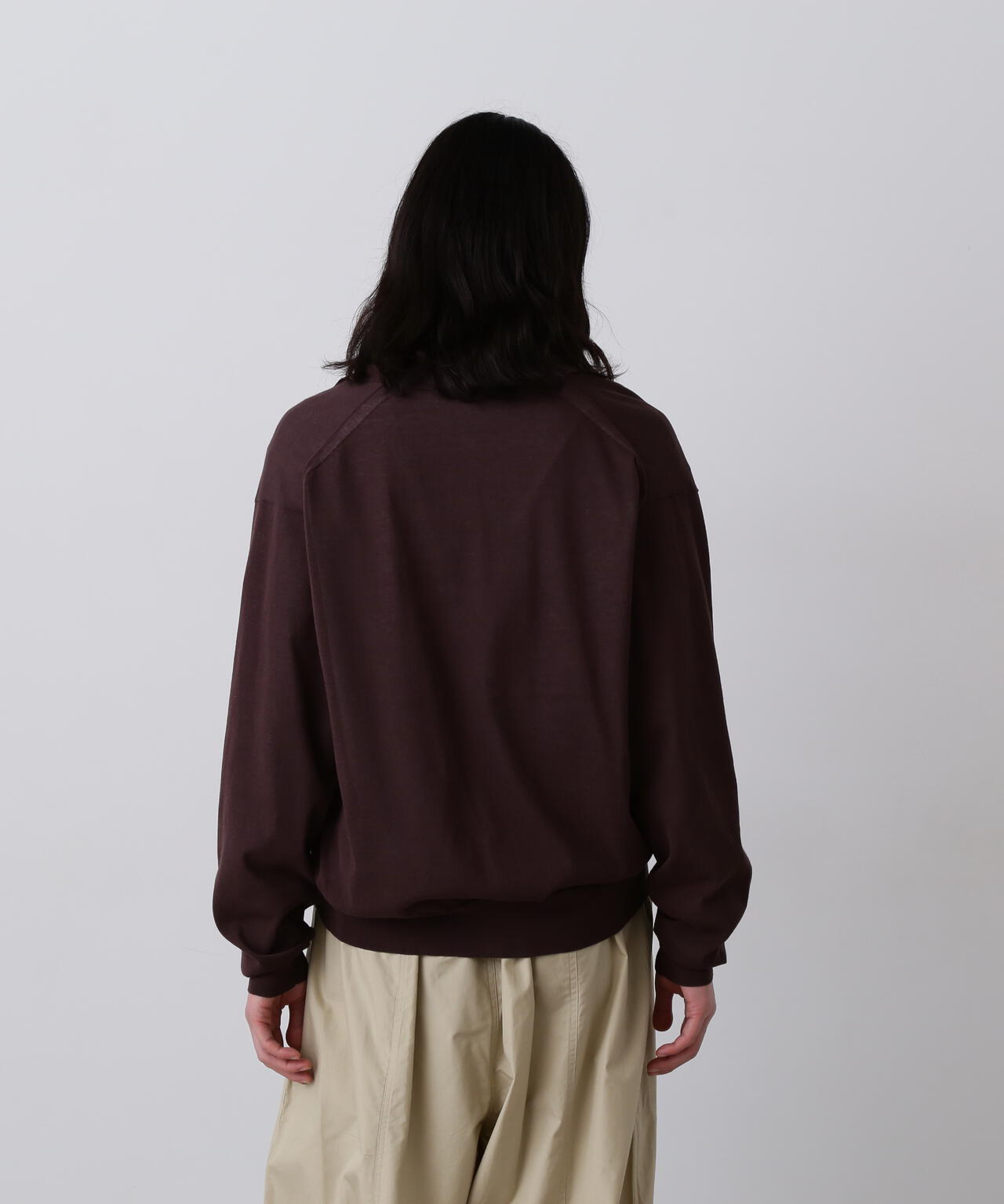 YLEVE / SHEER RIB KNIT SKIPPER POLO | YLÈVE（イレーヴ） ｜【公式