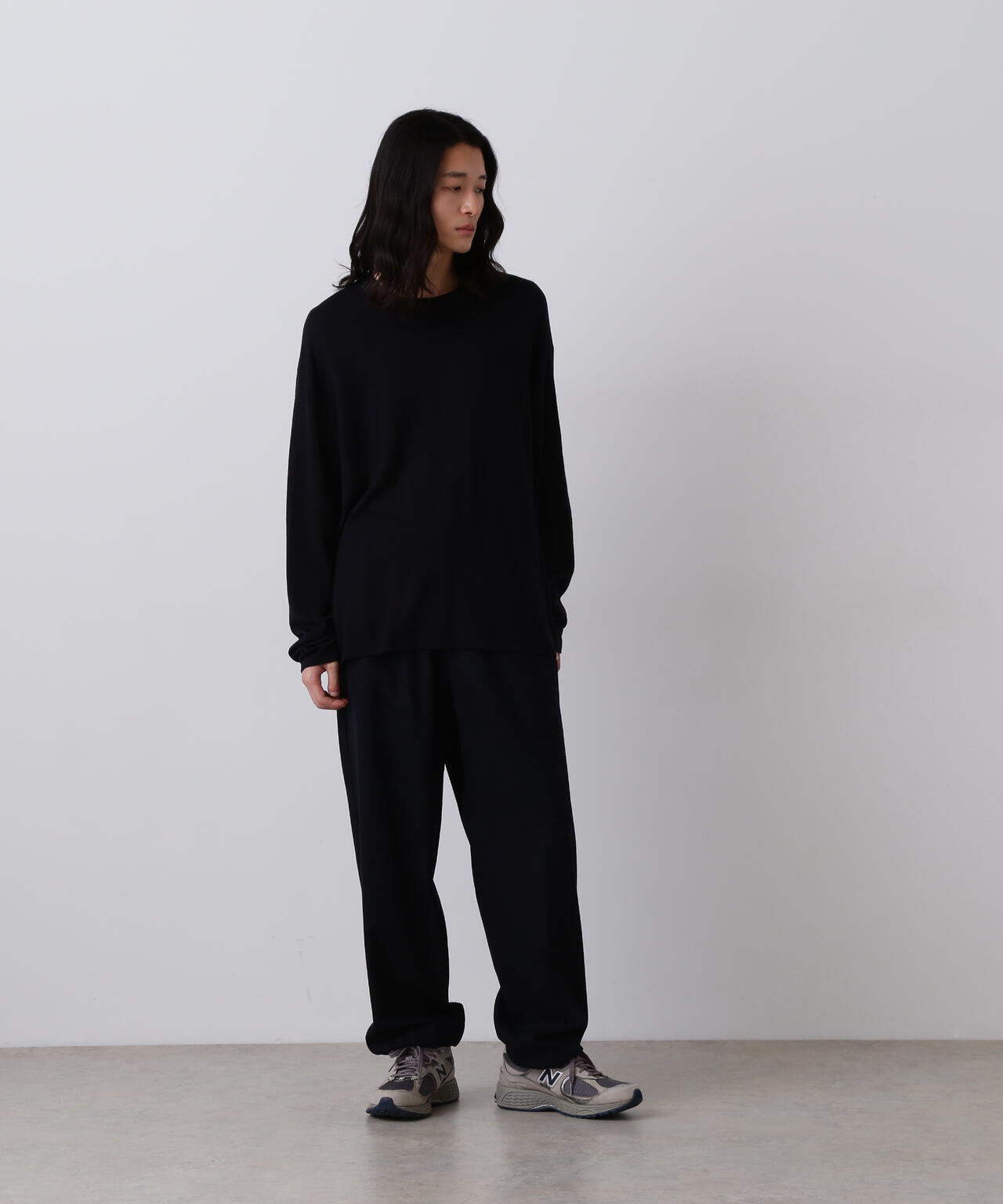 YLÈVE / SUPERFINE 120’S WOOL KNIT PULL OVER