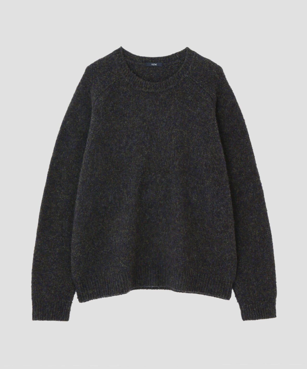 YLÈVE / ITARIAN MERINO WOOL MELANGE KNIT PULL OVER | YLÈVE