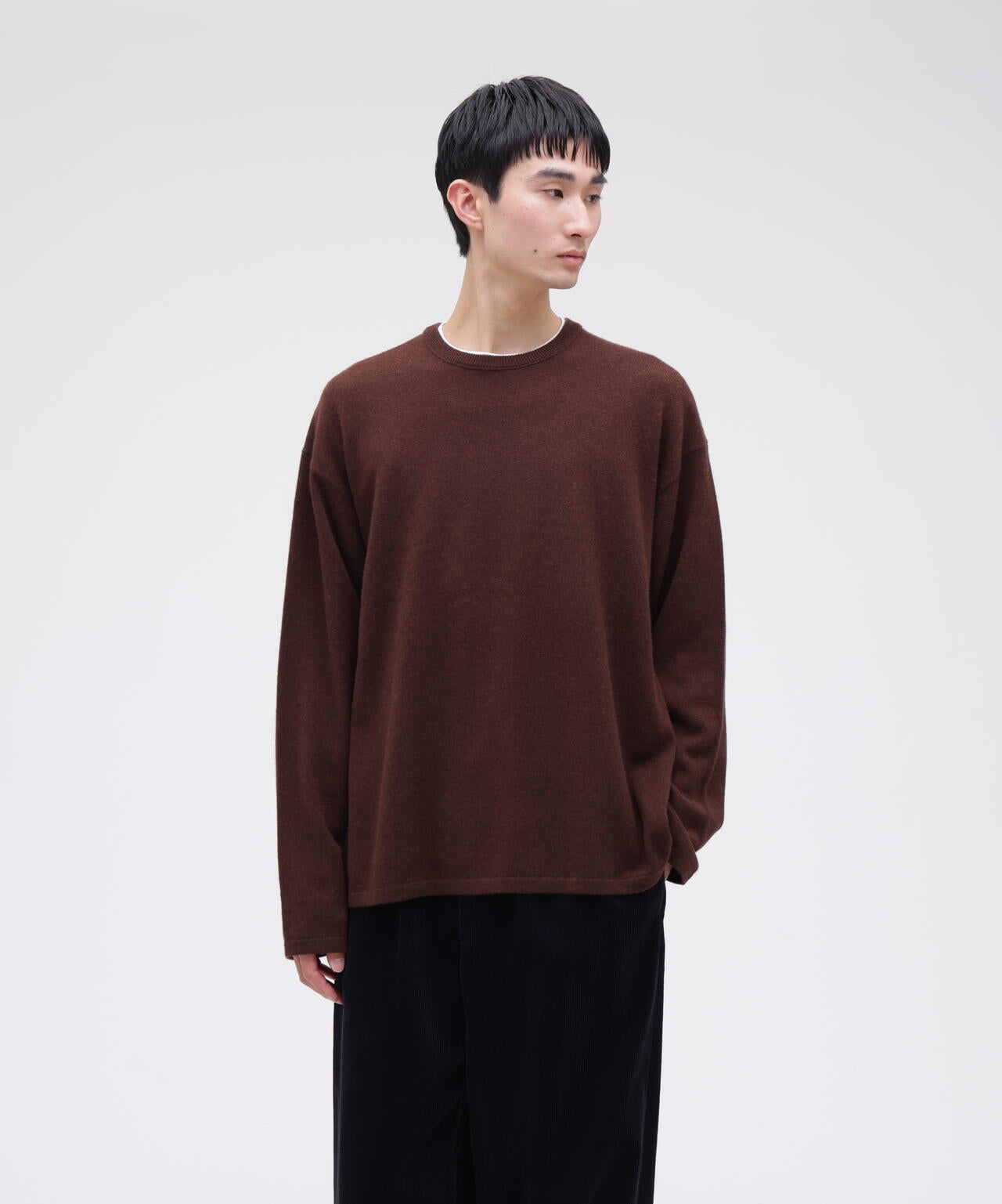 トップス YLEVE CASHMERE KNIT YLEVE / CASHMERE KNIT T‐SHIRT | YLÈVE（イレーヴ） ｜【公式】通販