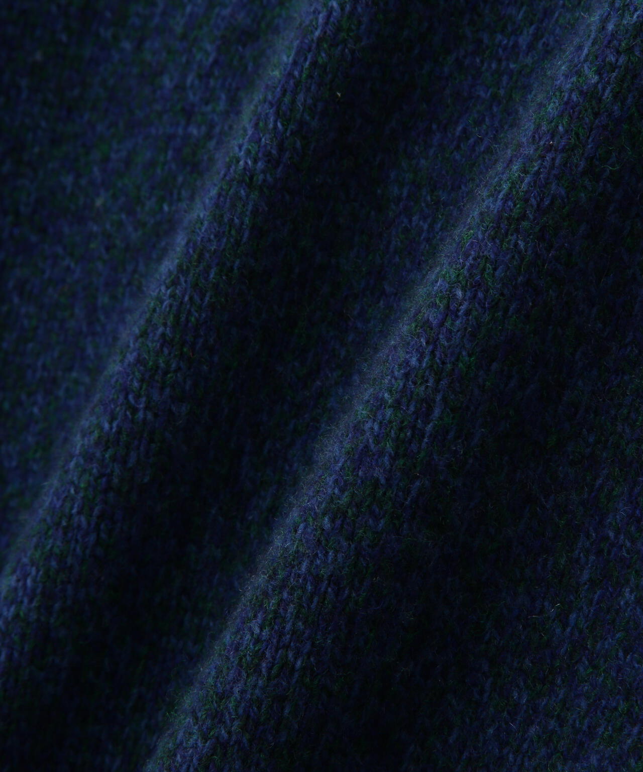 YLÈVE / WOOL CASHMERE MELANGE KNIT HALF ZIP PULL OVER