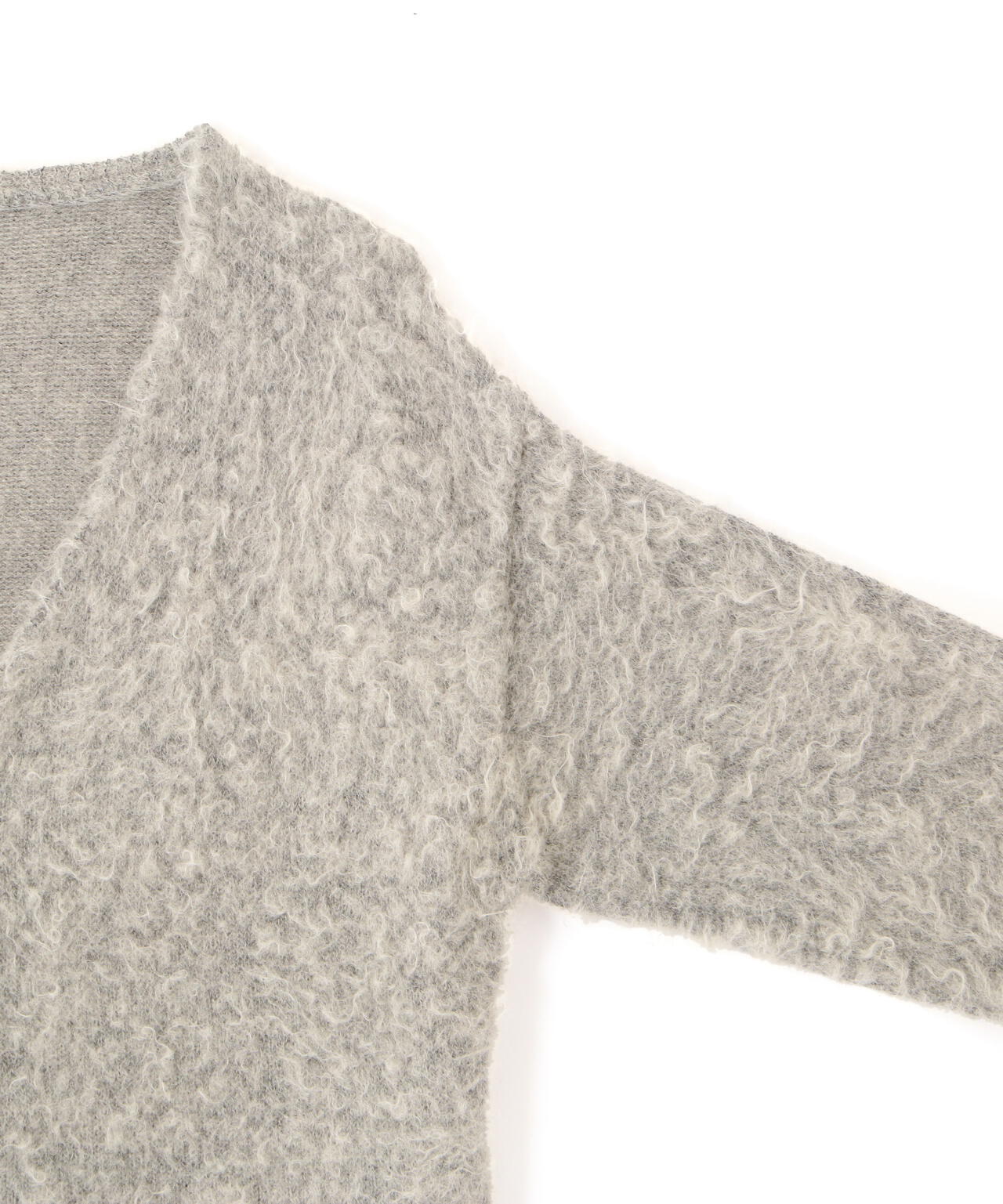 YLEVE / MOHAIR NAPPING KNIT CARDIGAN | YLÈVE（イレーヴ） ｜【公式