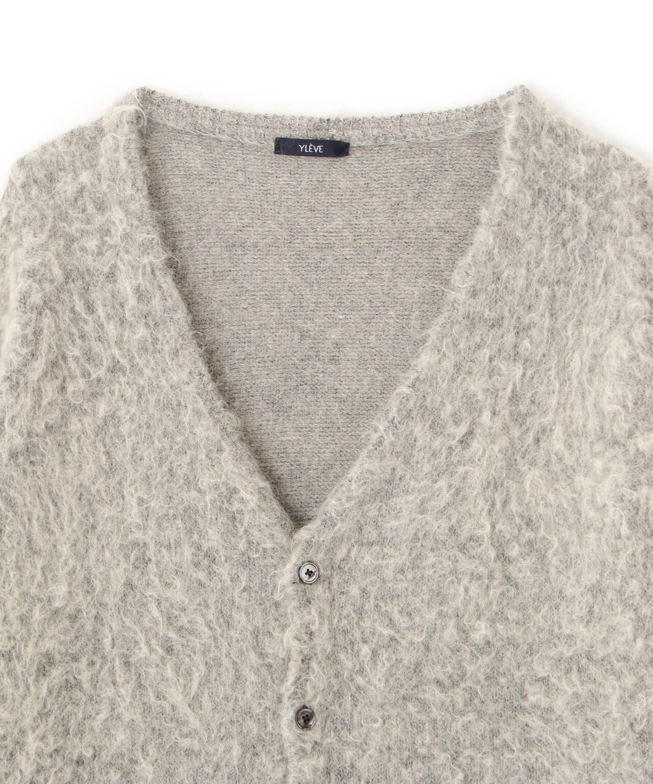 YLEVE / MOHAIR NAPPING KNIT CARDIGAN | YLÈVE（イレーヴ） ｜【公式
