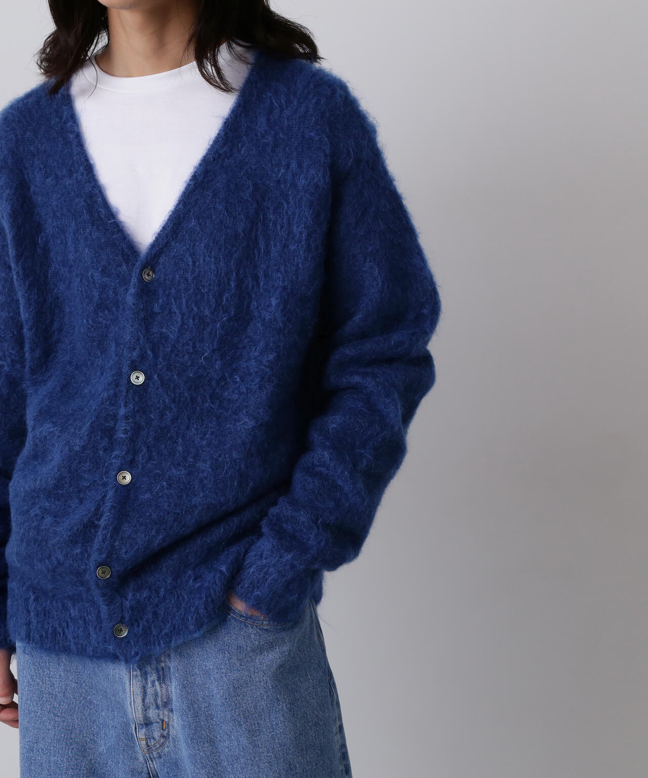 YLÈVE / MOHAIR NAPPING KNIT CARDIGAN | YLÈVE（イレーヴ） ｜【公式