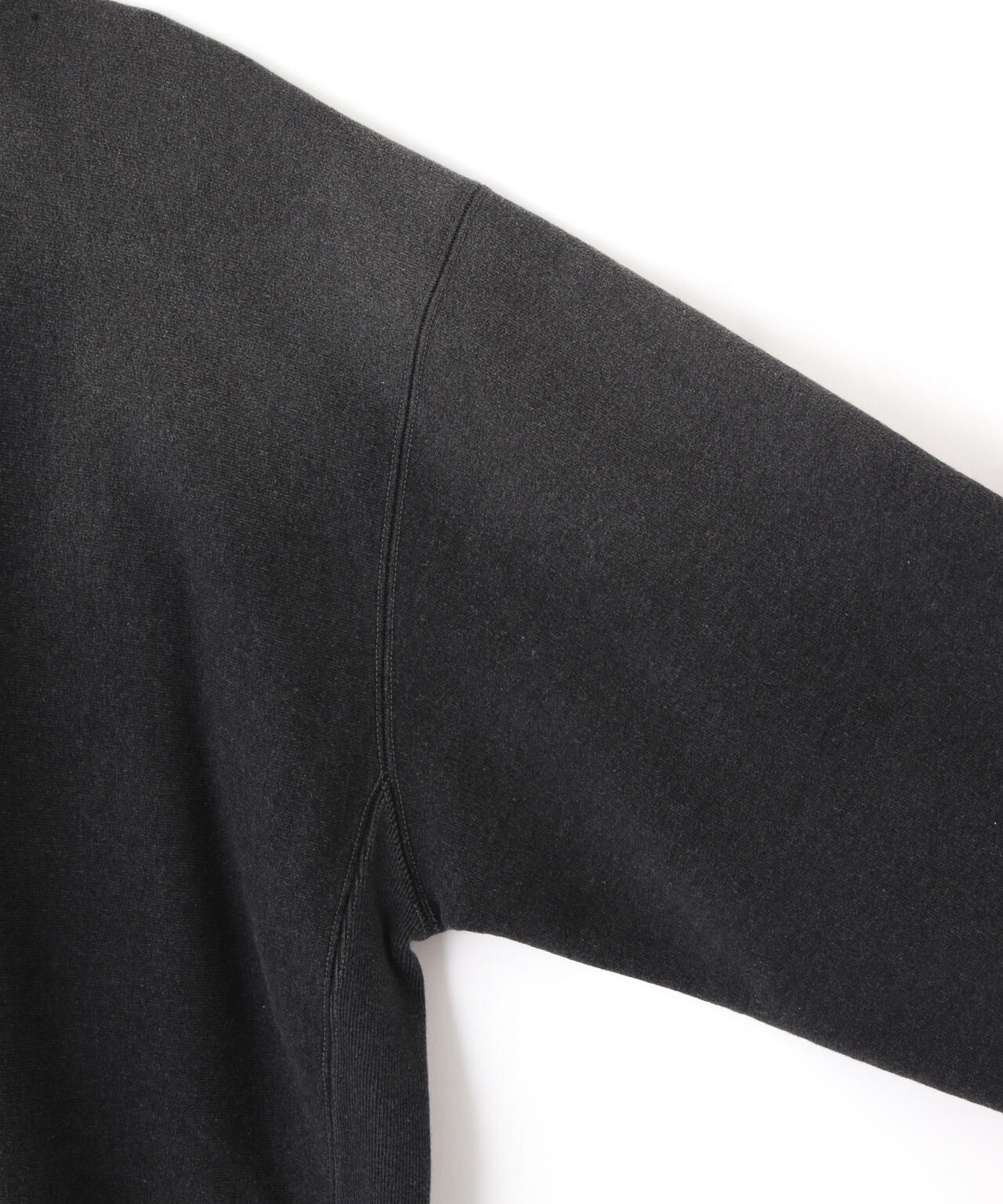 YLÈVE / HEAVY WEIGHT FLEECE BLEACH SNAP PULL OVER