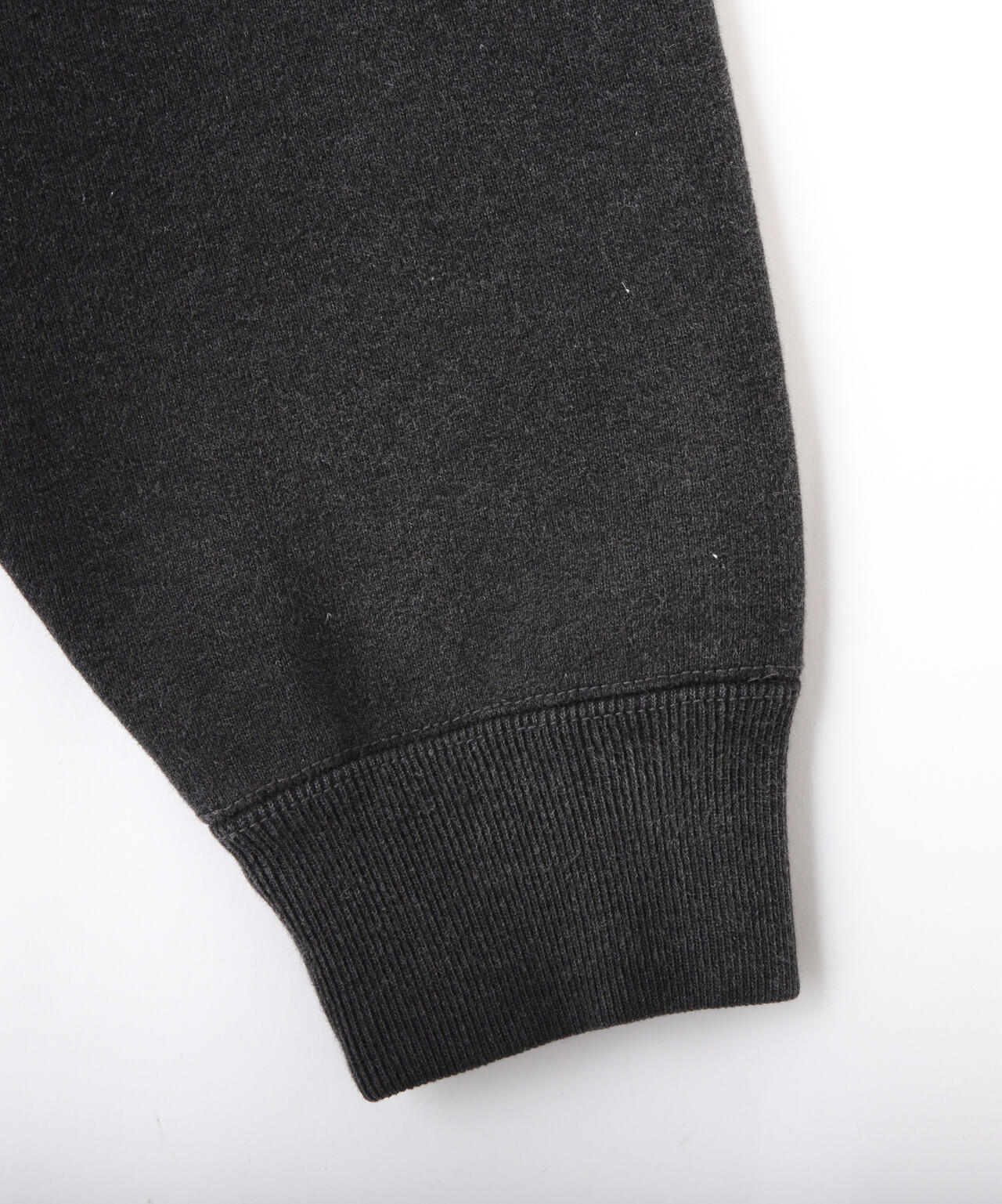 YLÈVE / HEAVY WEIGHT FLEECE BLEACH SNAP PULL OVER